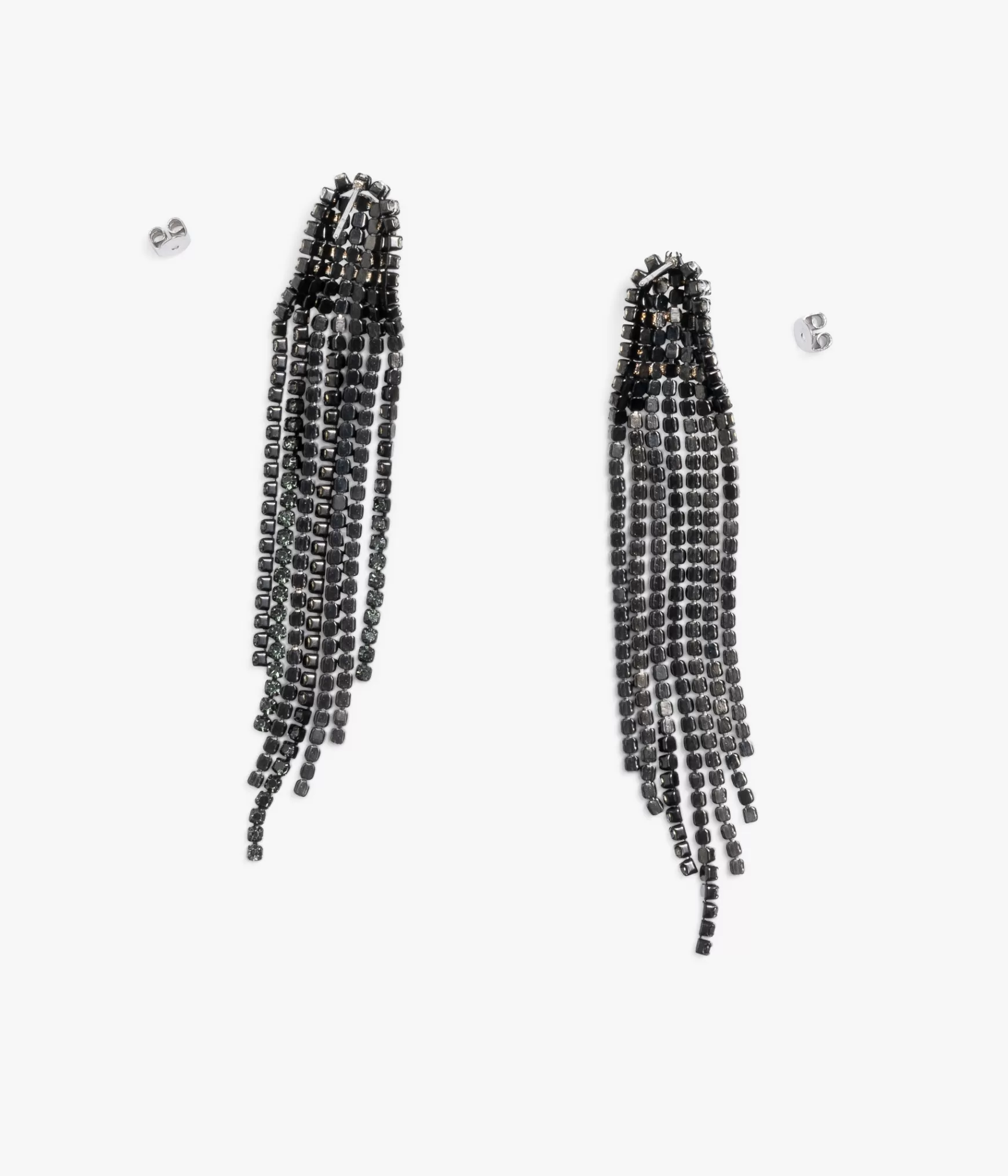 Bijoux>Bocage BOUCLES D'OREILLES BLAISE Noir