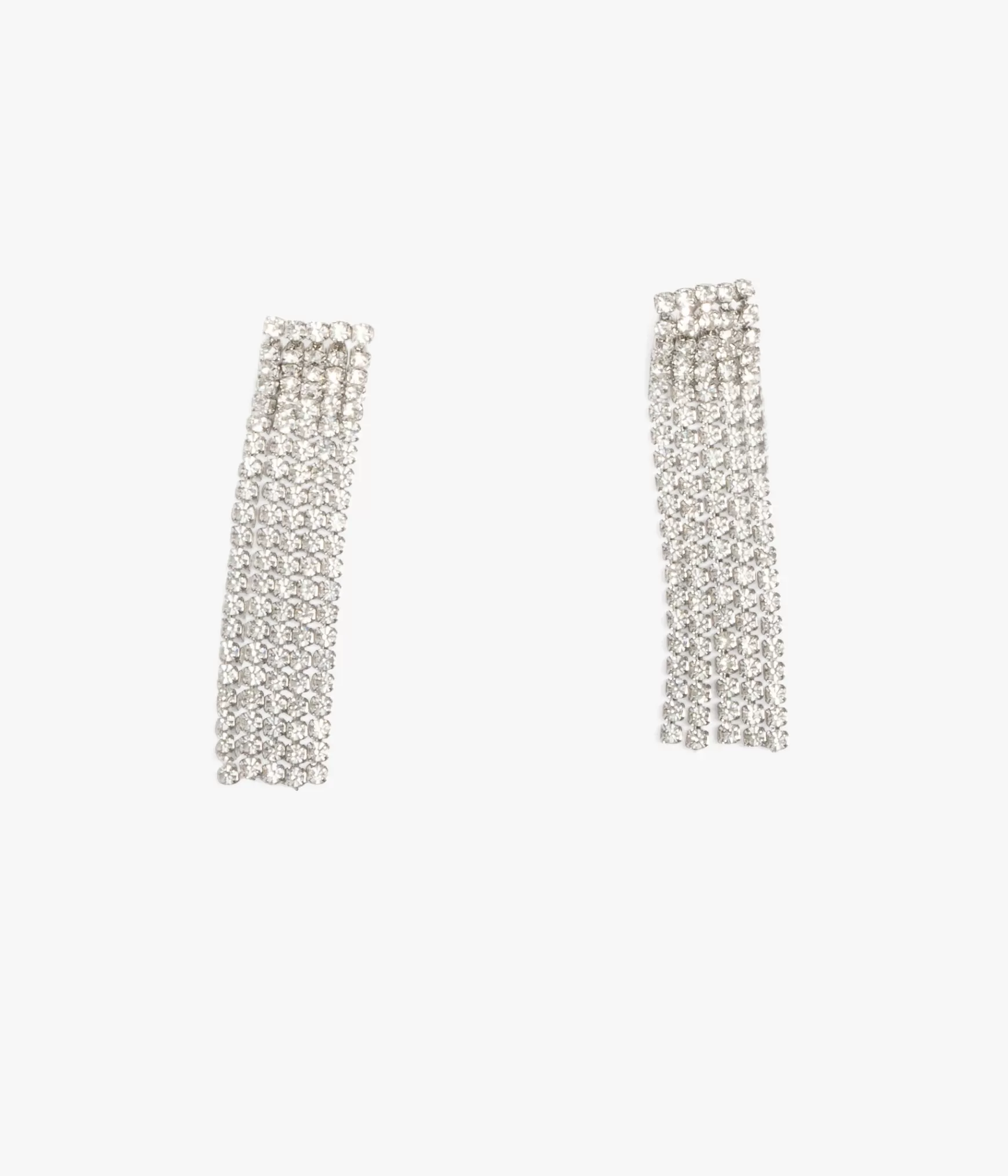 Bijoux>Bocage BOUCLES D'OREILLES BRILLANCE ARGENT Blanc