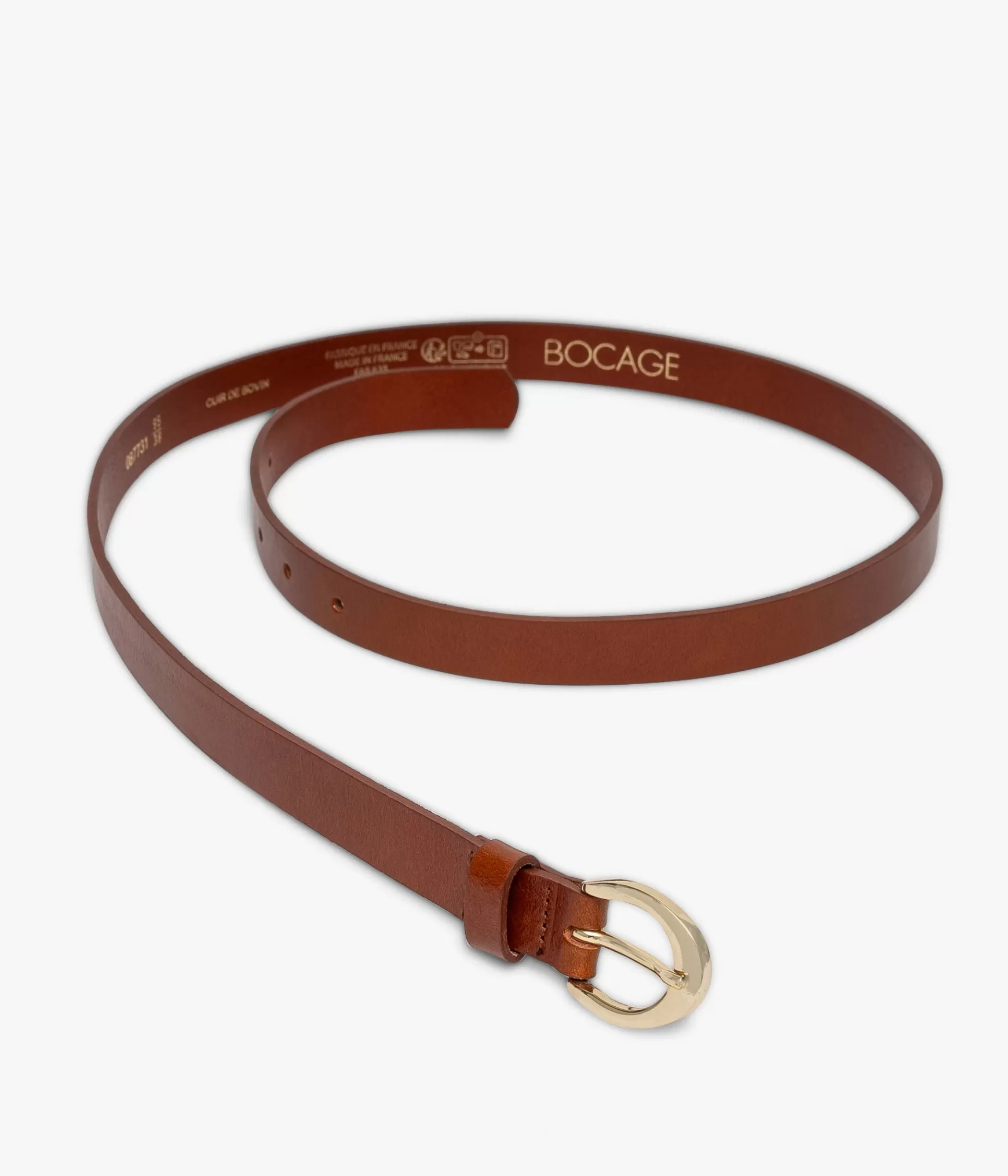 Ceintures>Bocage CEINTURE SUSANNA COGNAC Marron
