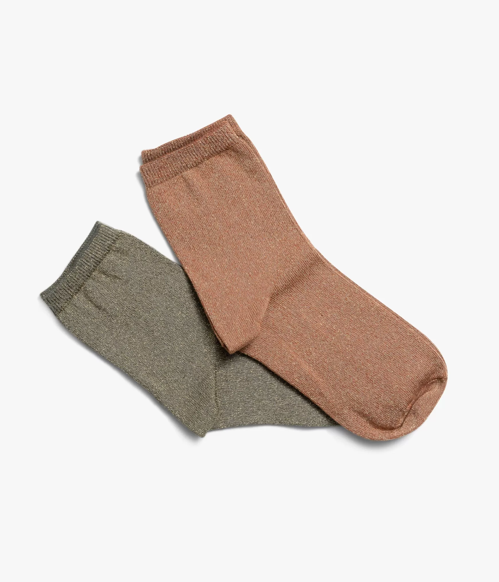 Chaussettes>Bocage CHAUSSETTES NACRE VERT ET OCRE Multicolore