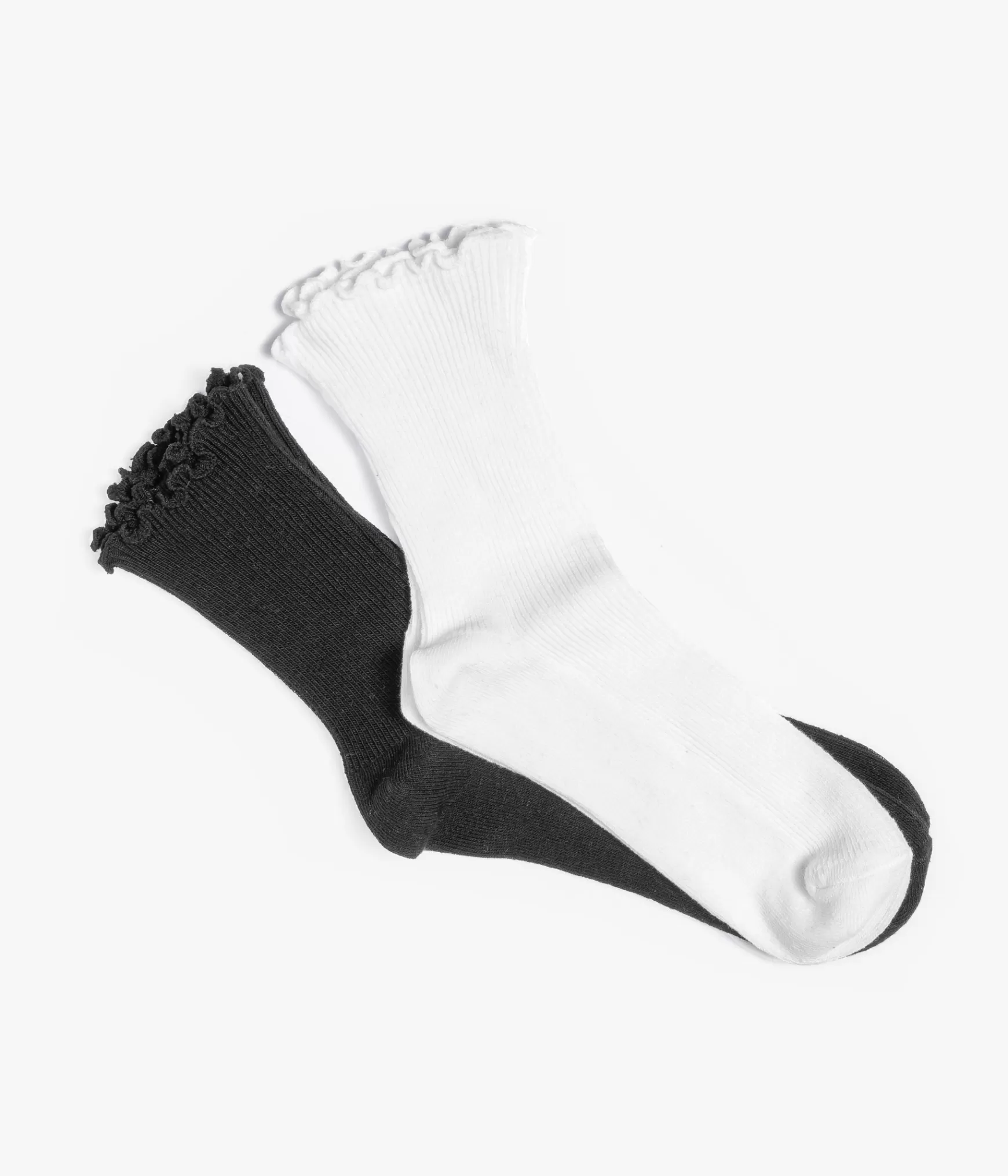 Chaussettes>Bocage CHAUSSETTES NADINA NOIR ET Blanc