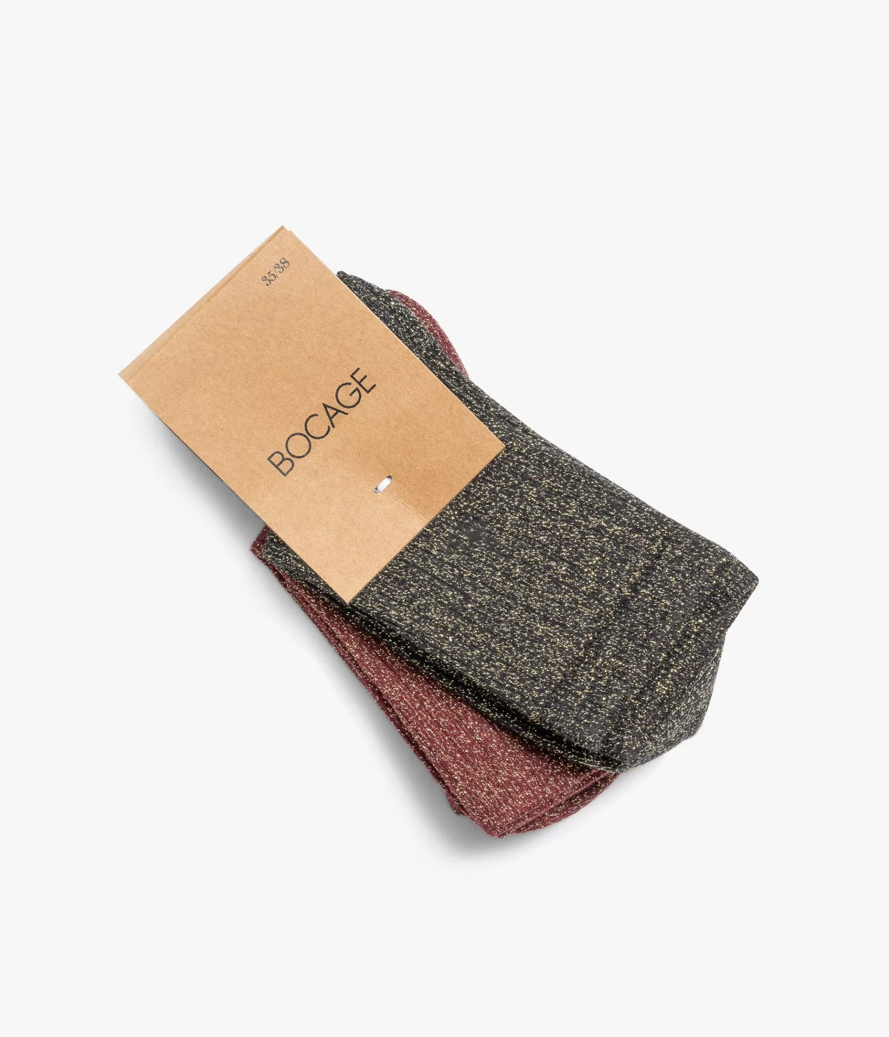 Chaussettes>Bocage CHAUSSETTES NELLIA ET CHOCO Noir