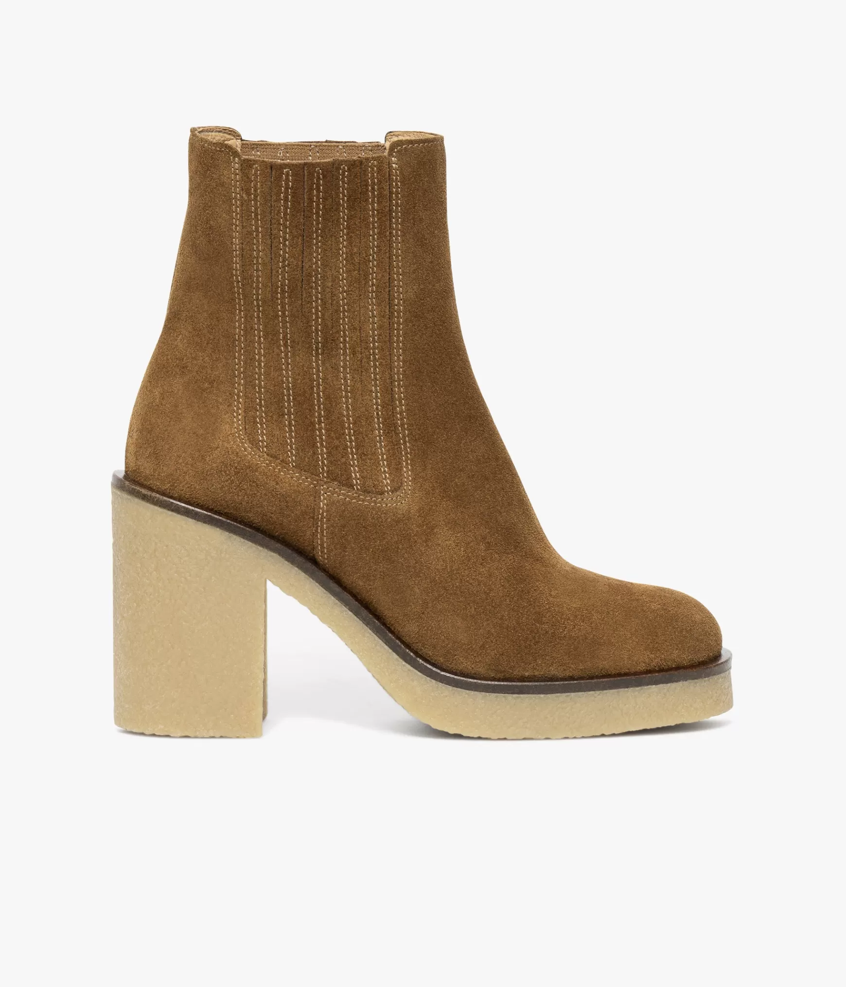 Boots & Bottines>Bocage CHELSEA BOOTS ELLI COGNAC Marron