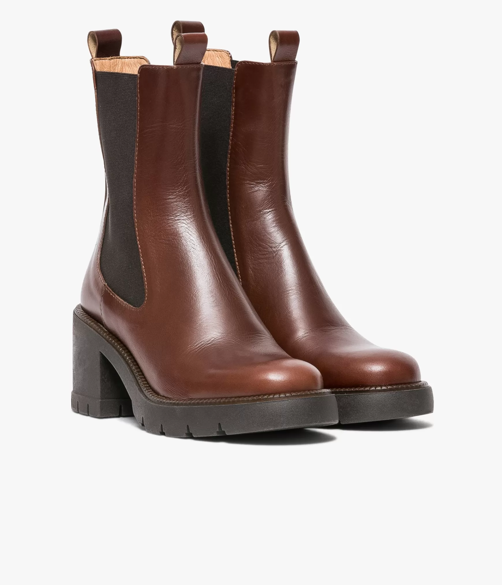 Boots & Bottines>Bocage CHELSEA BOOTS ESTELLE Marron