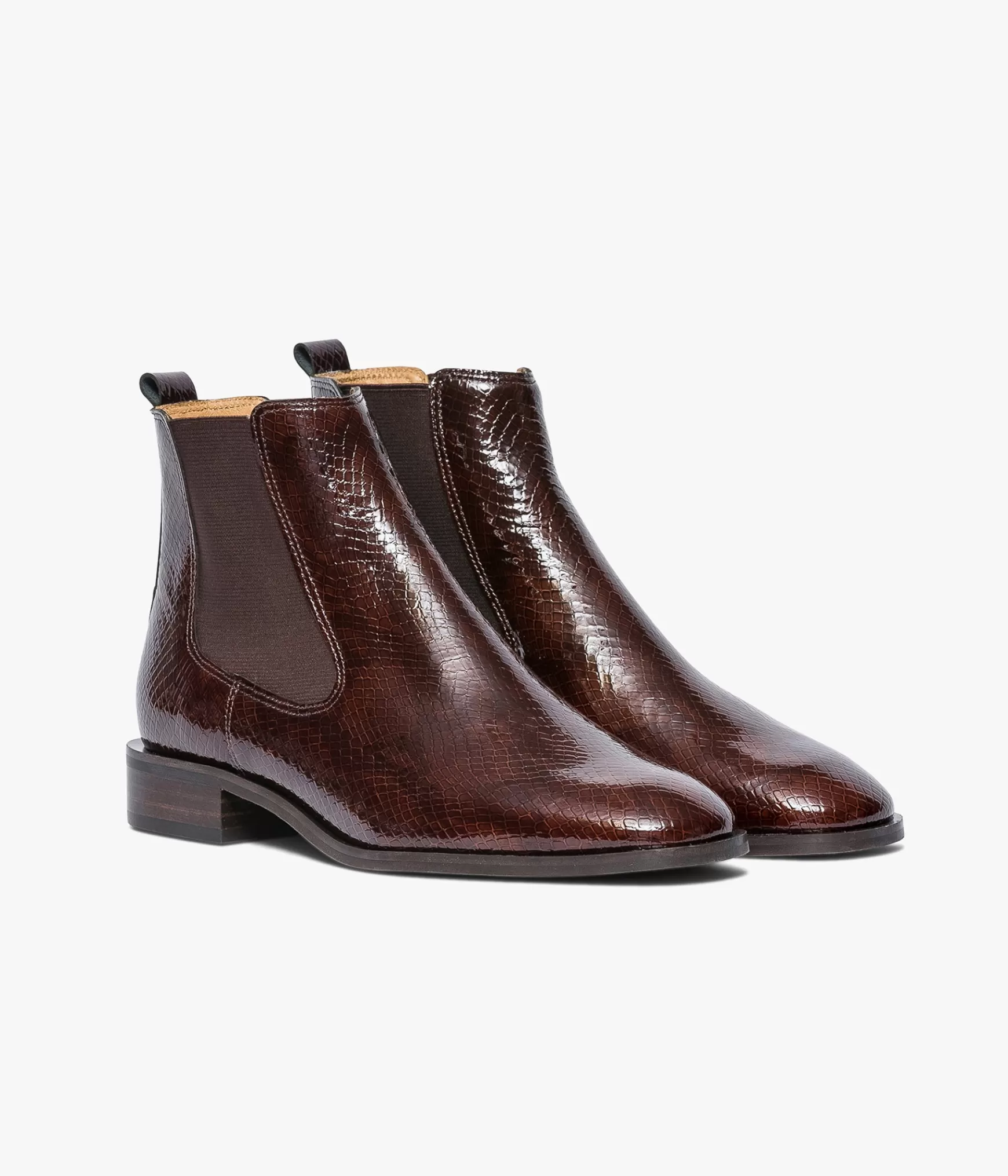 Boots & Bottines>Bocage CHELSEA BOOTS KARAMI Marron