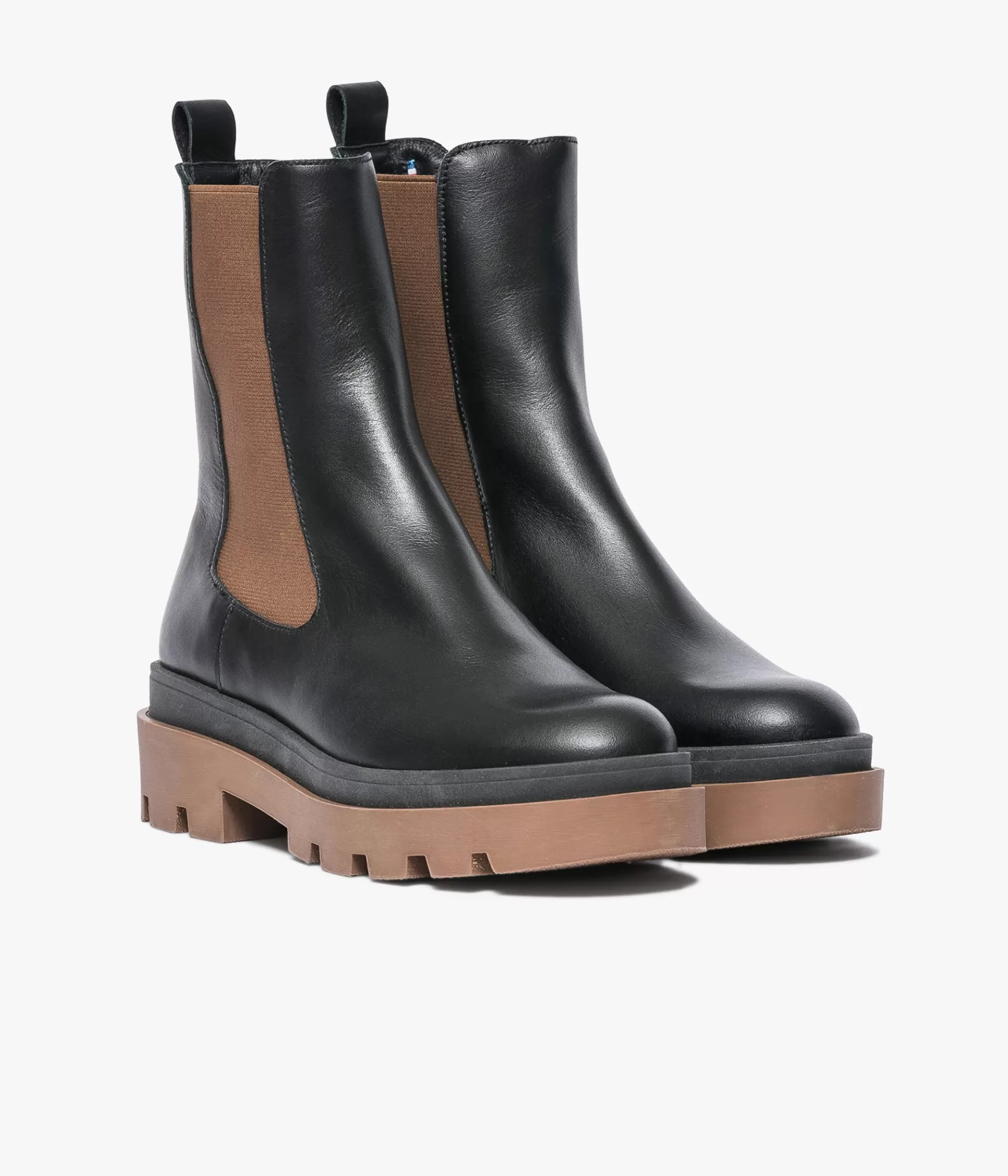 Boots & Bottines>Bocage CHELSEA BOOTS KARNIO Noir