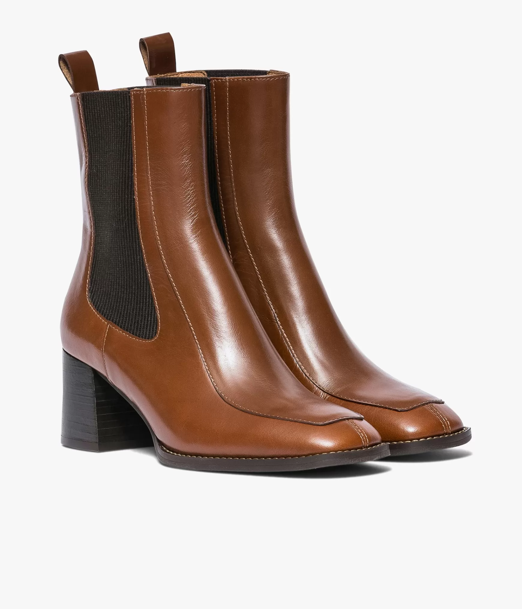 Boots & Bottines>Bocage CHELSEA BOOTS MORGANE Marron