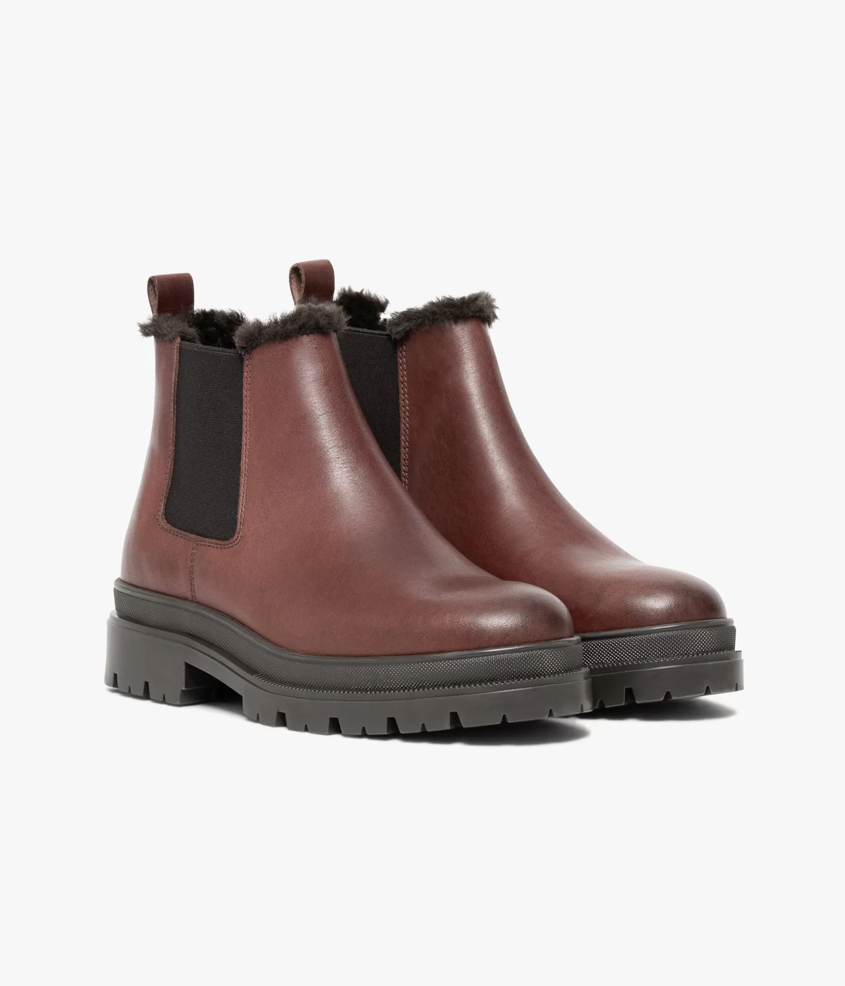 Boots & Bottines>Bocage CHELSEA BOOTS SACHEL COGNAC Marron