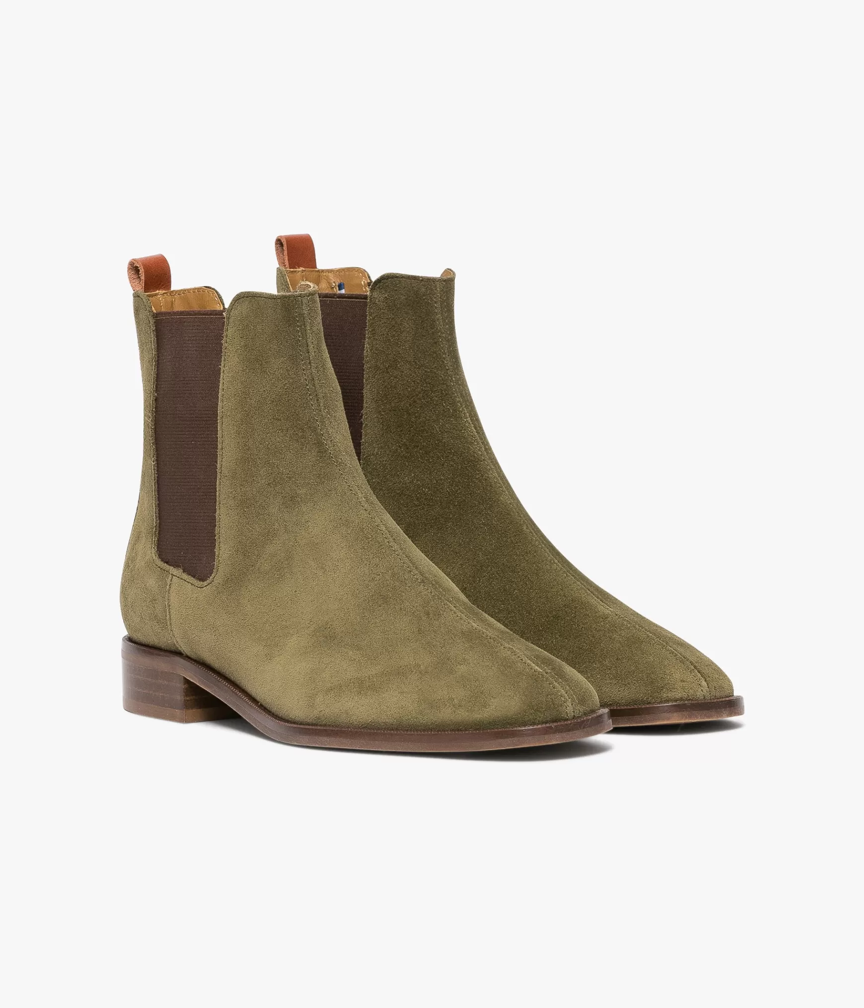 Boots & Bottines>Bocage CHELSEA BOOTS SANTIA KAKI Vert