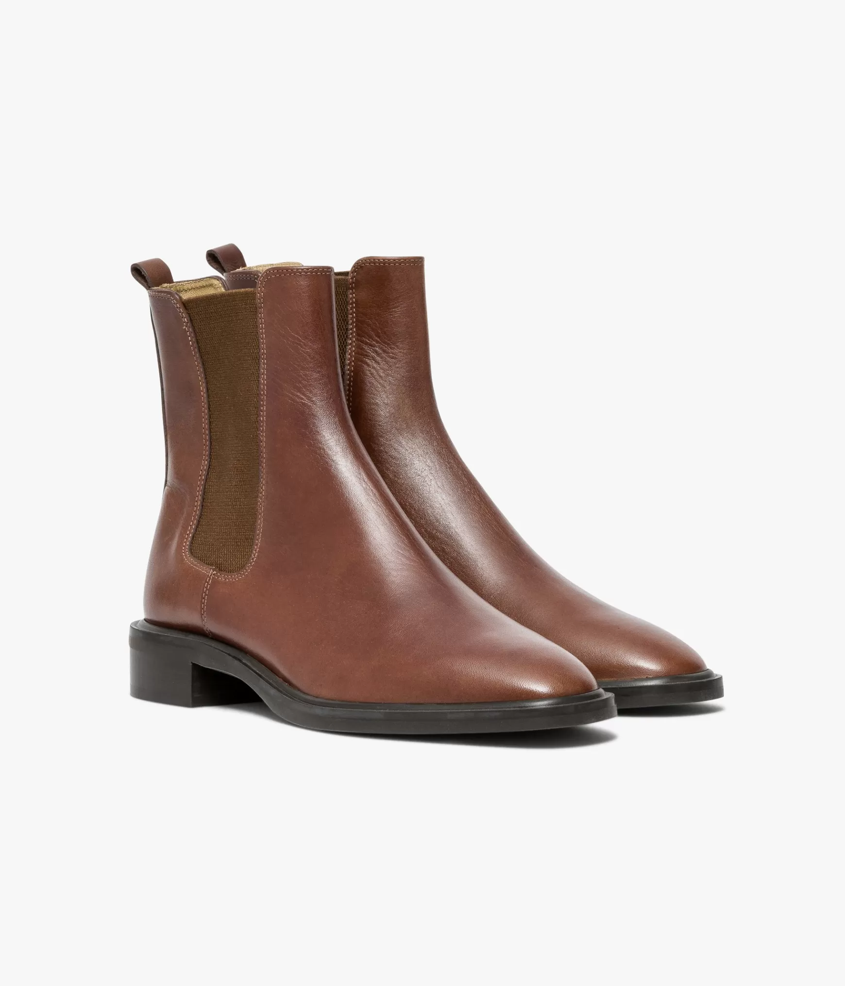 Boots & Bottines>Bocage CHELSEA BOOTS SHELBY COGNAC Marron