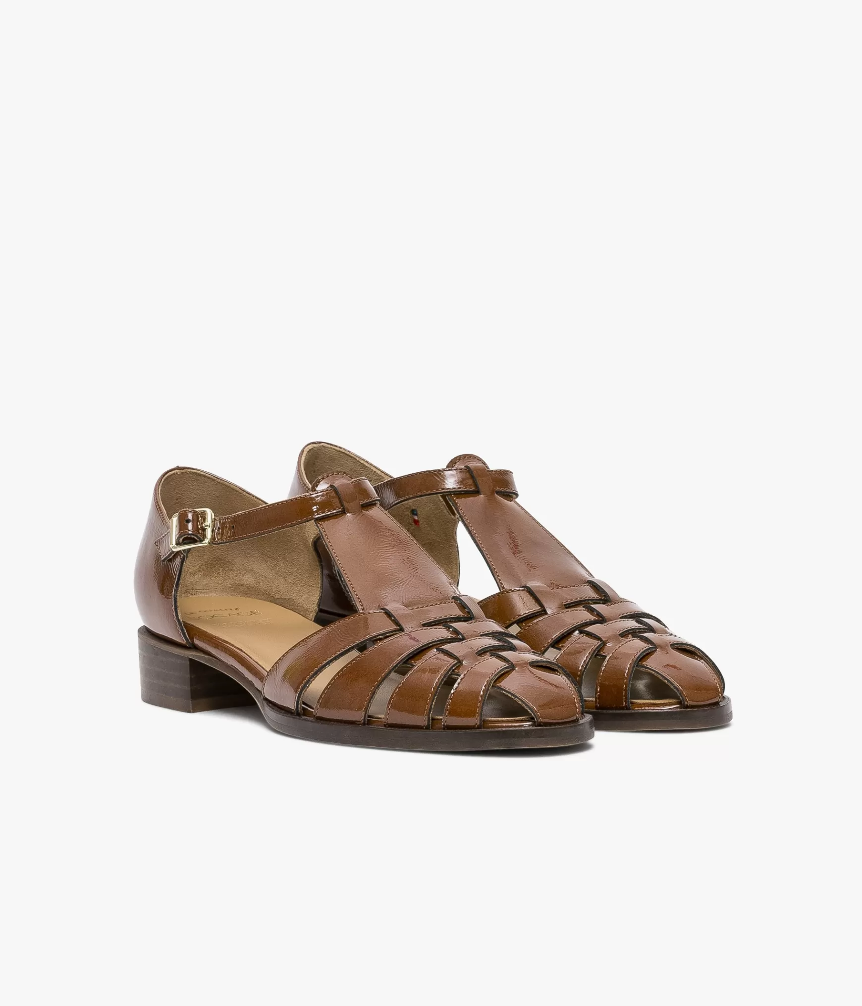 Sandales | Mocassins>Bocage DERBY CHANTY COGNAC Marron