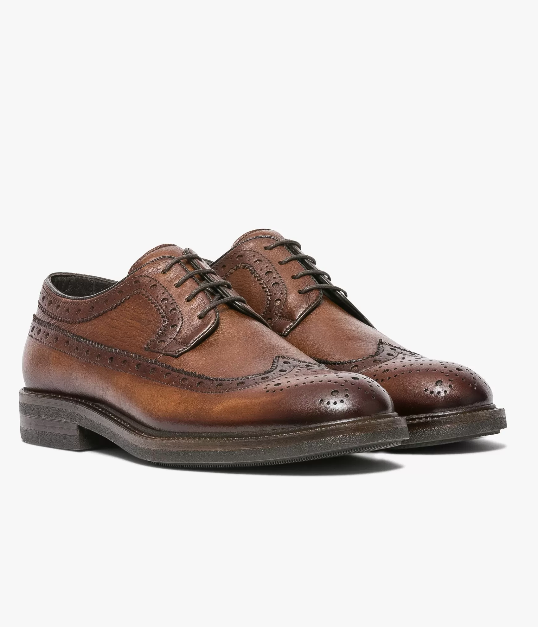 Chaussures De Ville>Bocage DERBY CHARLES COGNAC Marron