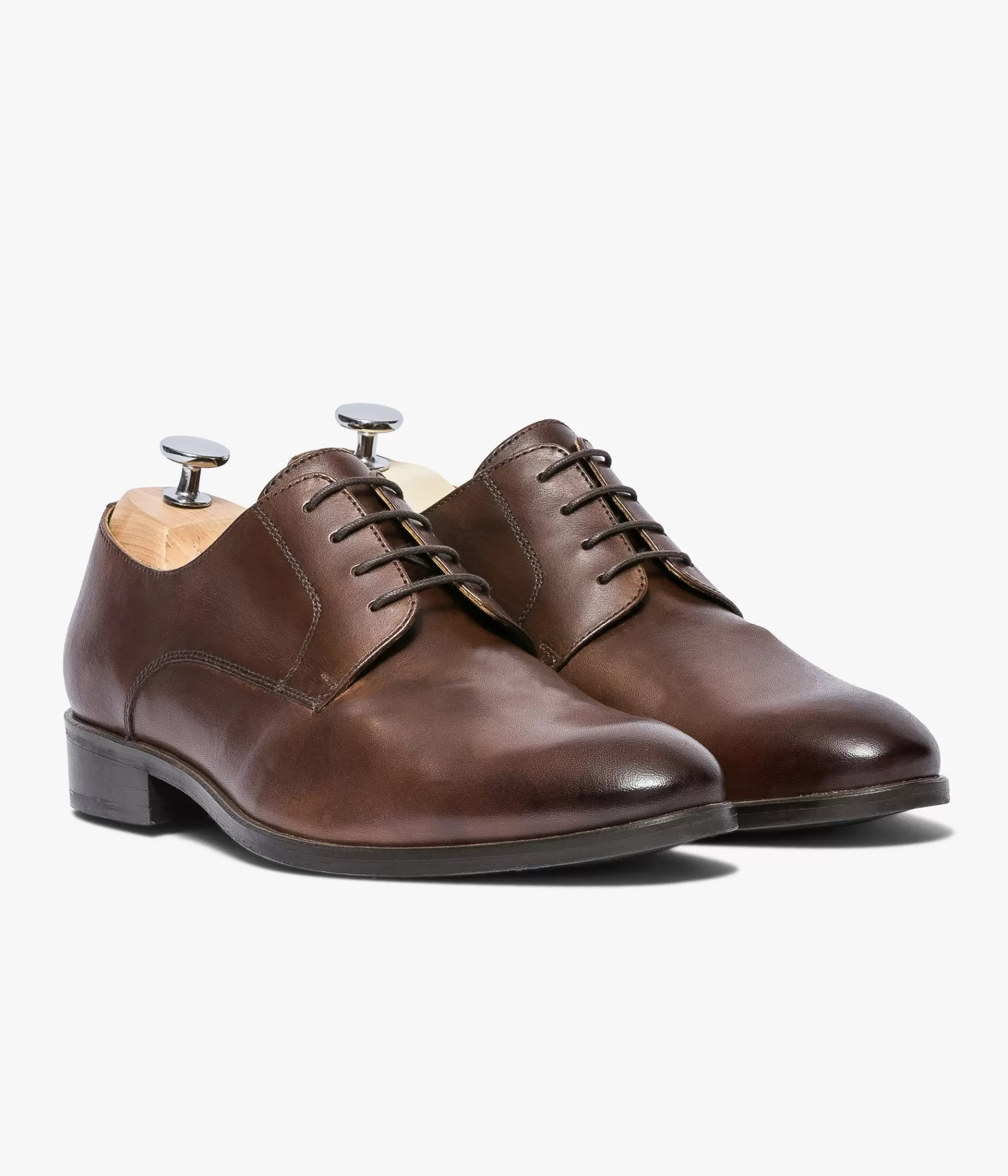 Chaussures De Ville>Bocage DERBY LEONARDO Marron