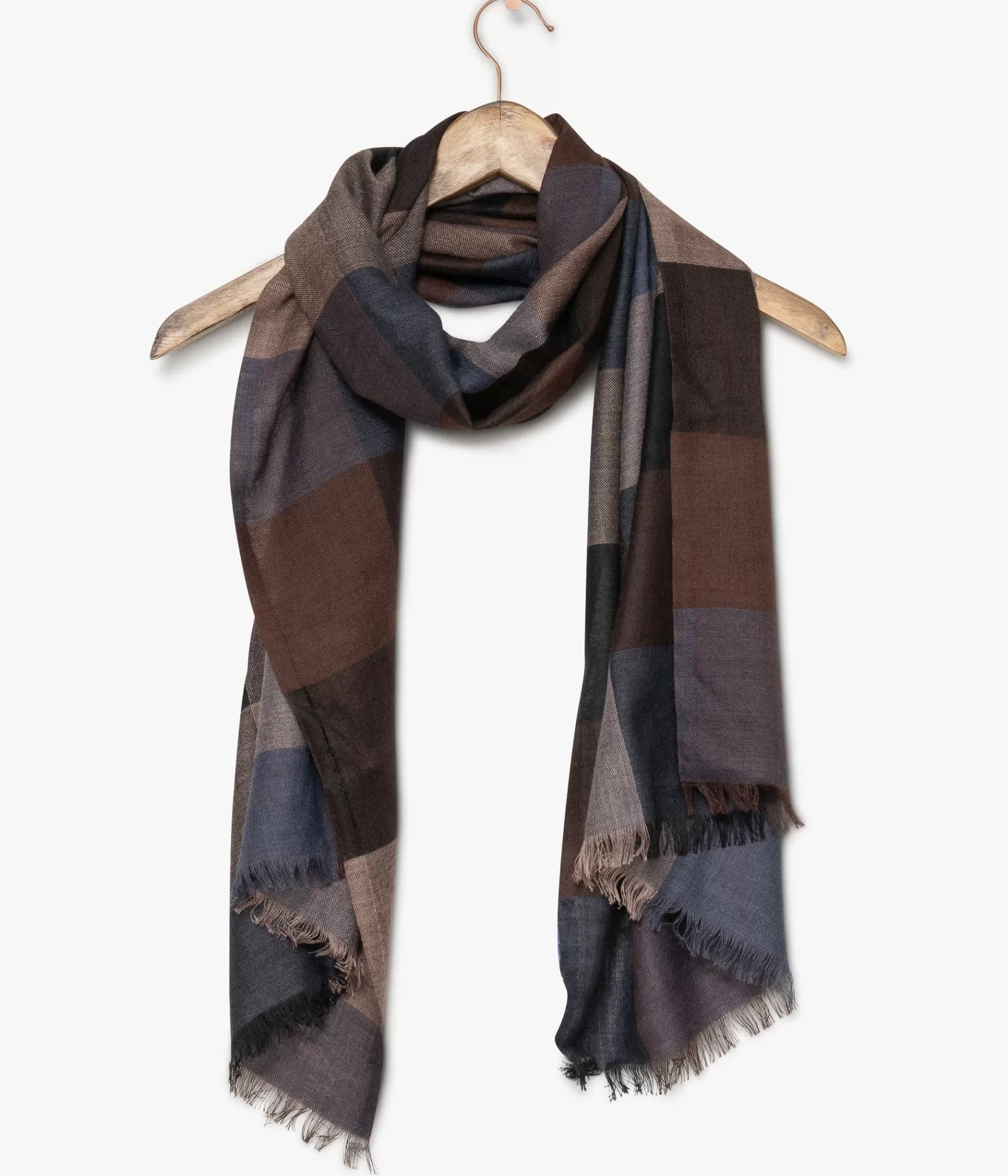 Foulards>Bocage ECHARPE CONSTANT MARINE Bleu