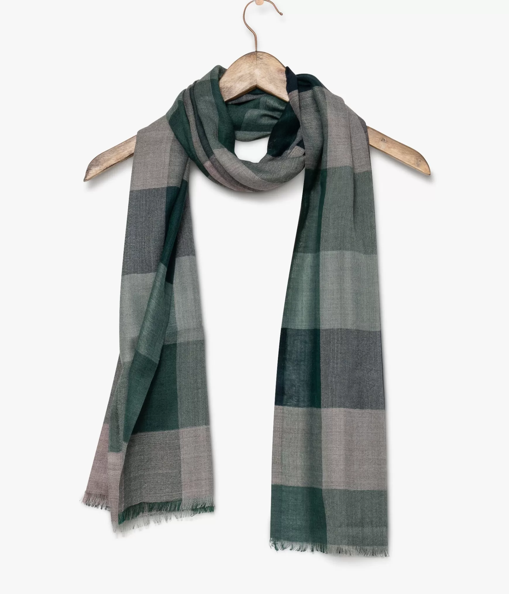 Foulards>Bocage ECHARPE CONSTANT Vert