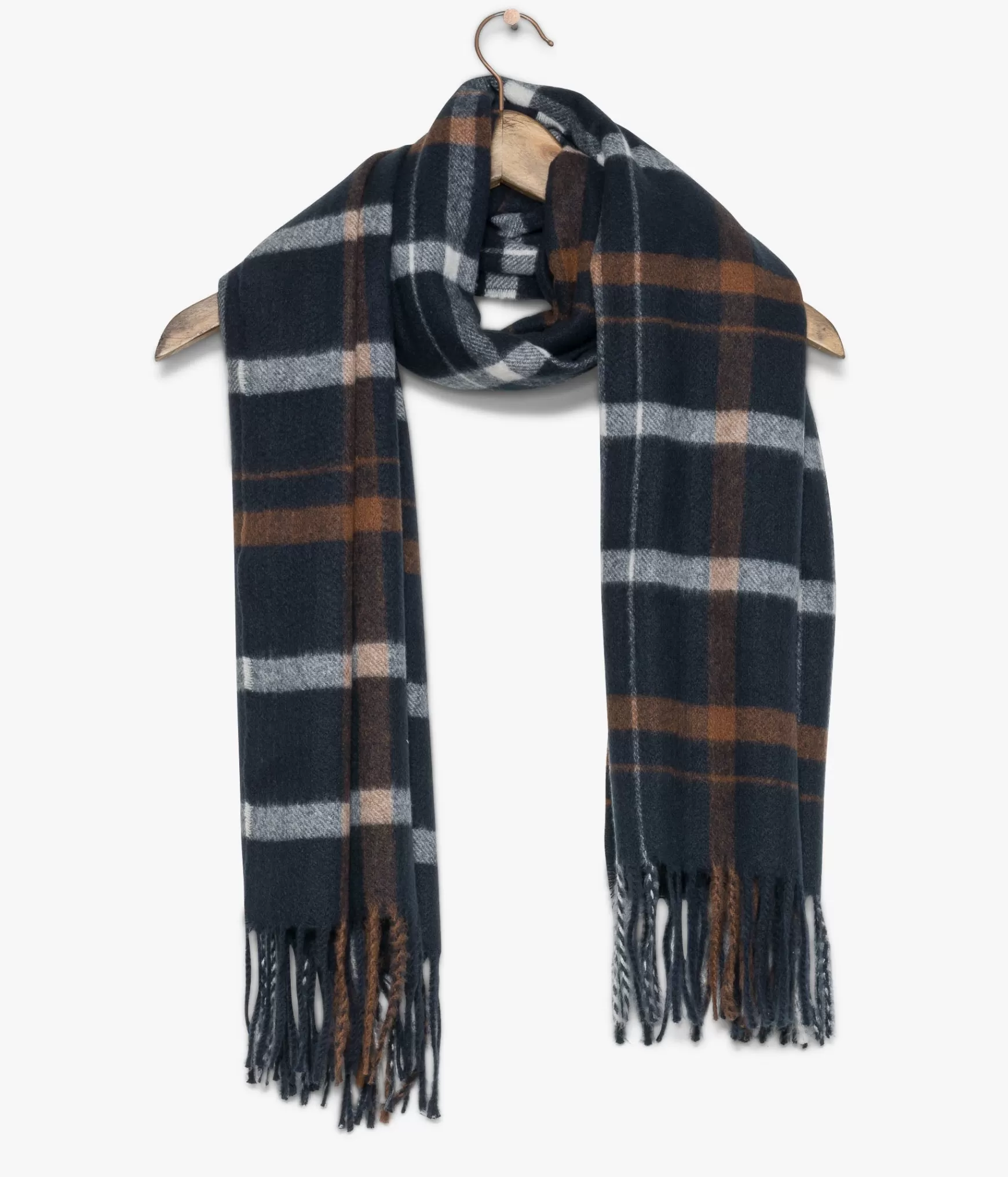 Foulards>Bocage ECHARPE DORYAN MARINE Rouge