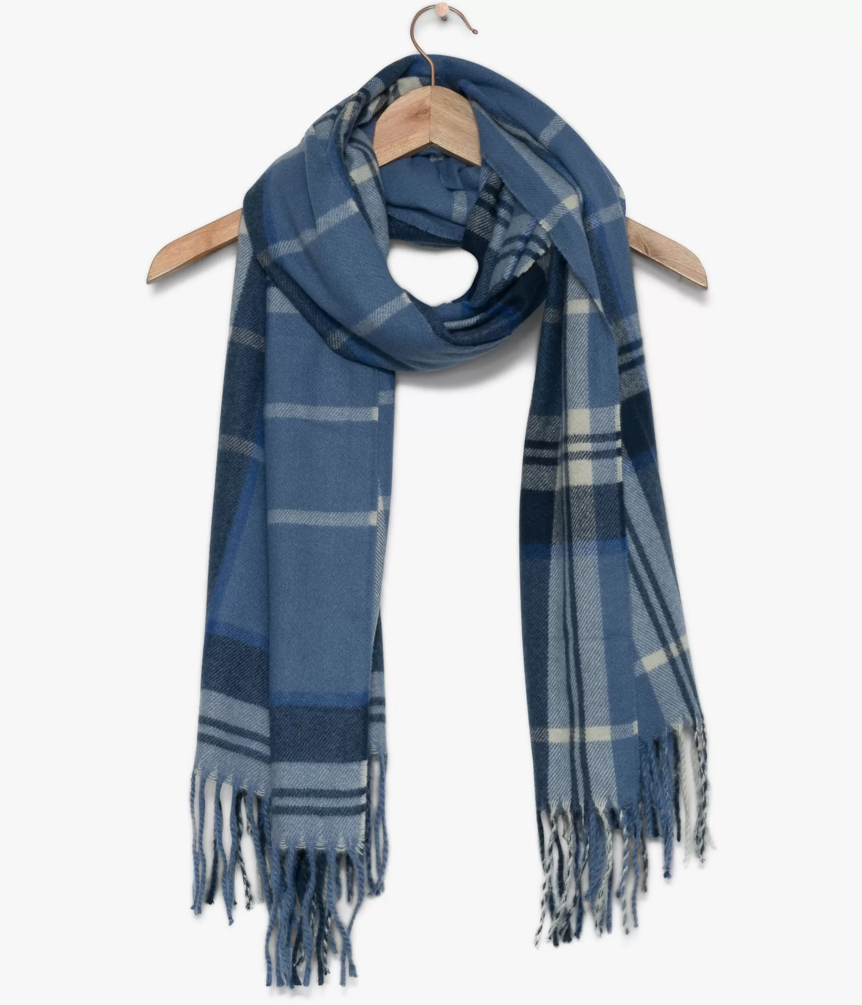 Foulards>Bocage ECHARPE DOUCEUR Bleu