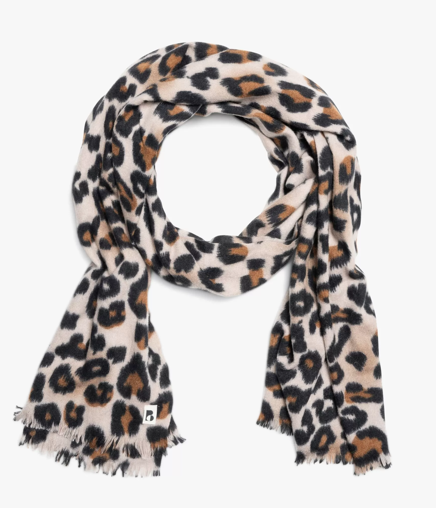 Foulards & Écharpes>Bocage ECHARPE TESS LEOPARD Multicolore