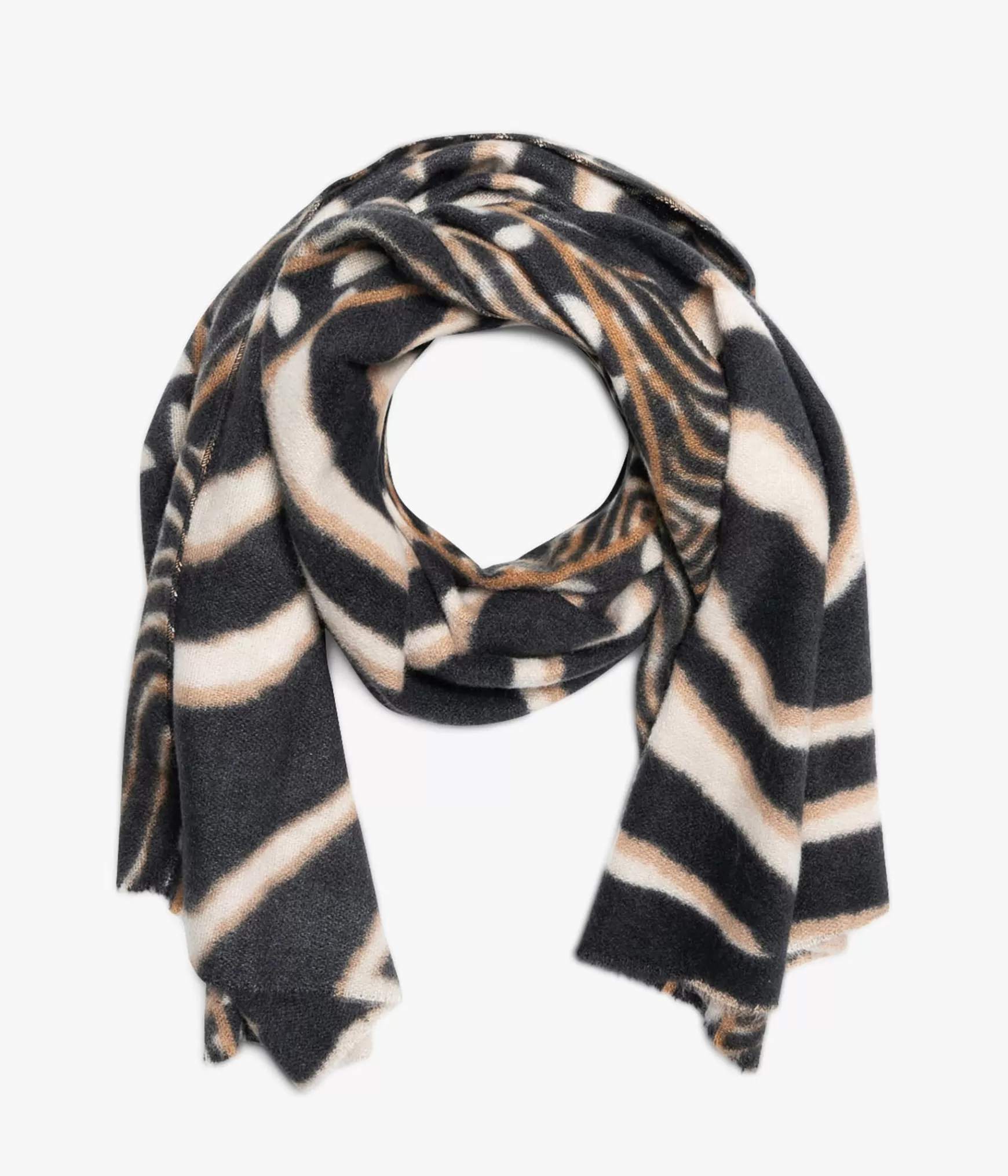 Foulards & Écharpes>Bocage ECHARPE TIPHAINE Noir