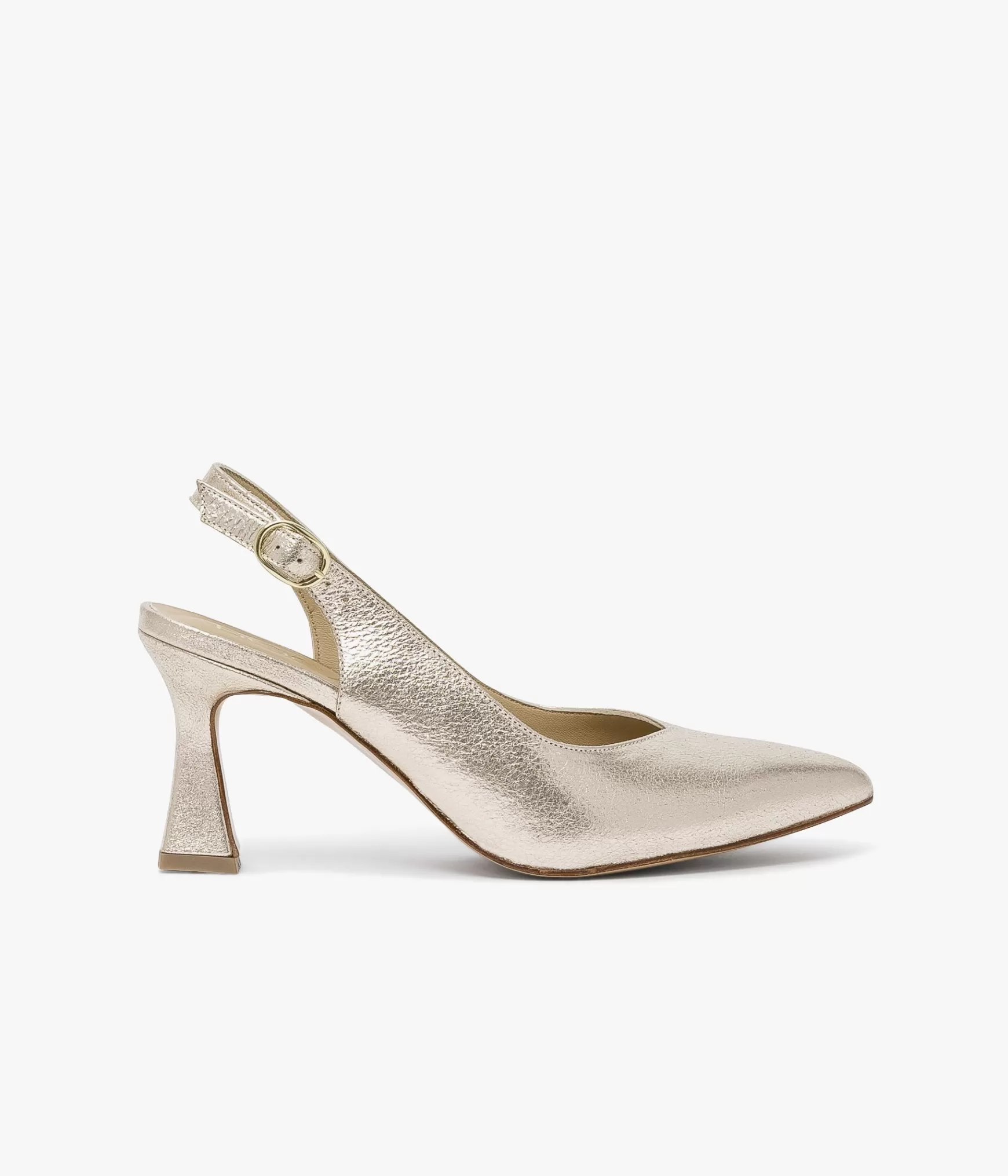 Slingbacks | Escarpins>Bocage ESCARPIN DAFFY PLATINE Or