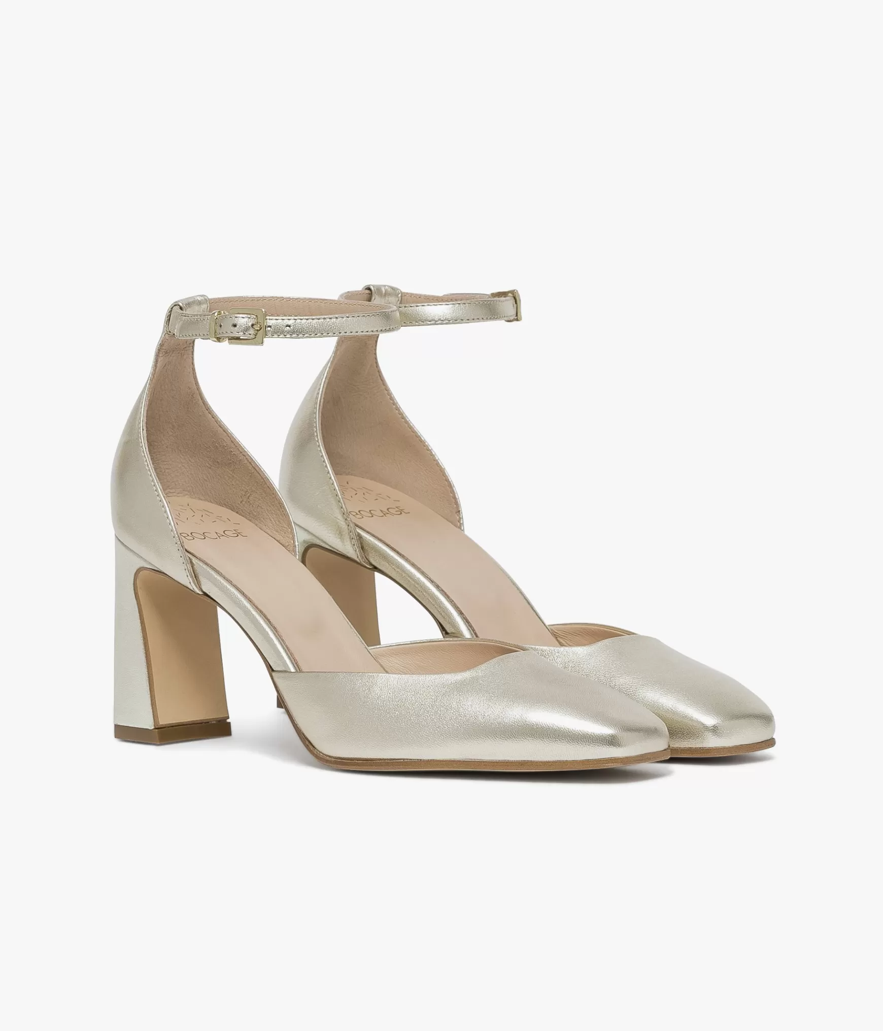 Escarpins>Bocage ESCARPIN DIXIE PLATINE Or