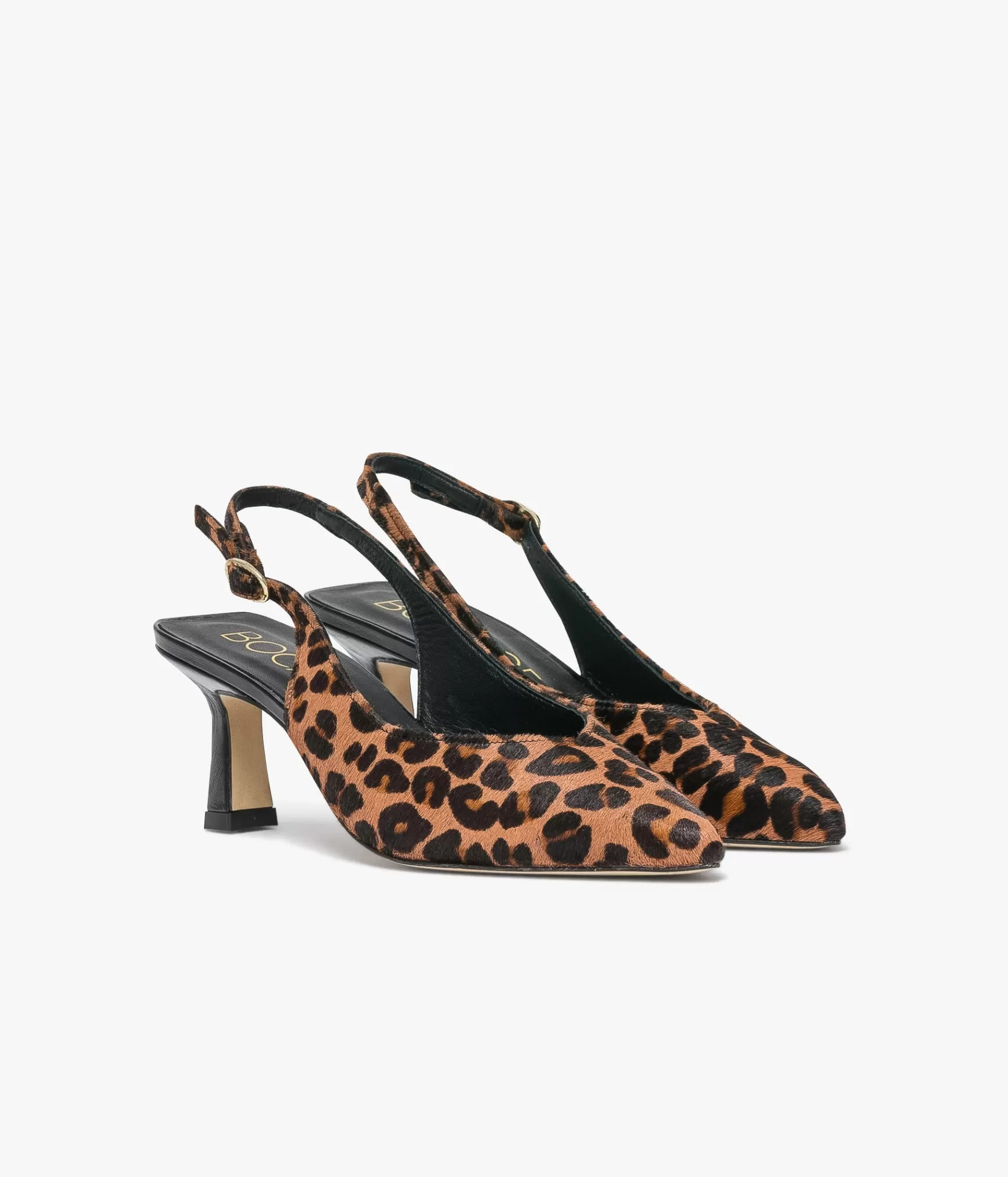Slingbacks | Escarpins>Bocage ESCARPIN DOLLY LEOPARD Multicolore