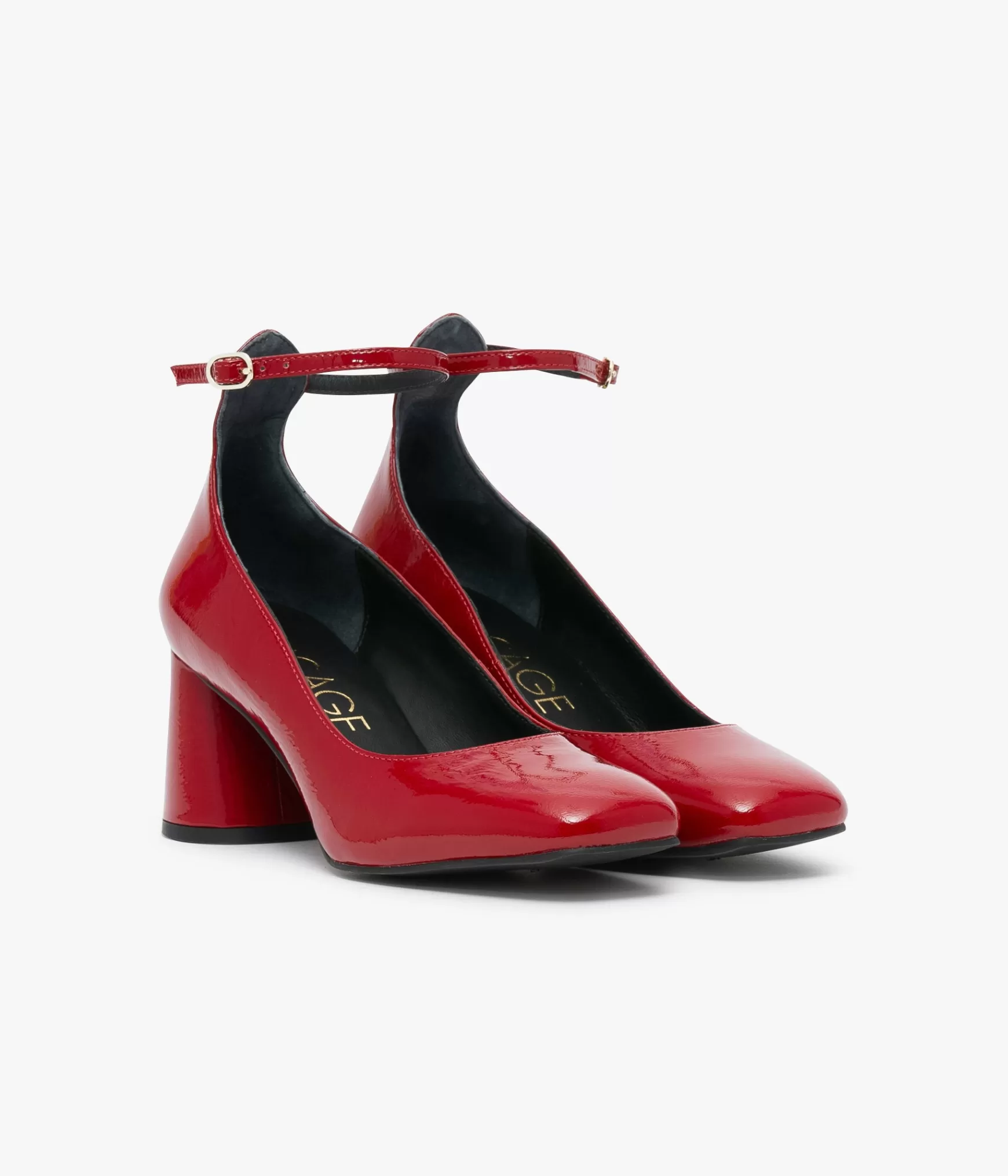 Escarpins>Bocage ESCARPIN INDIRA Rouge