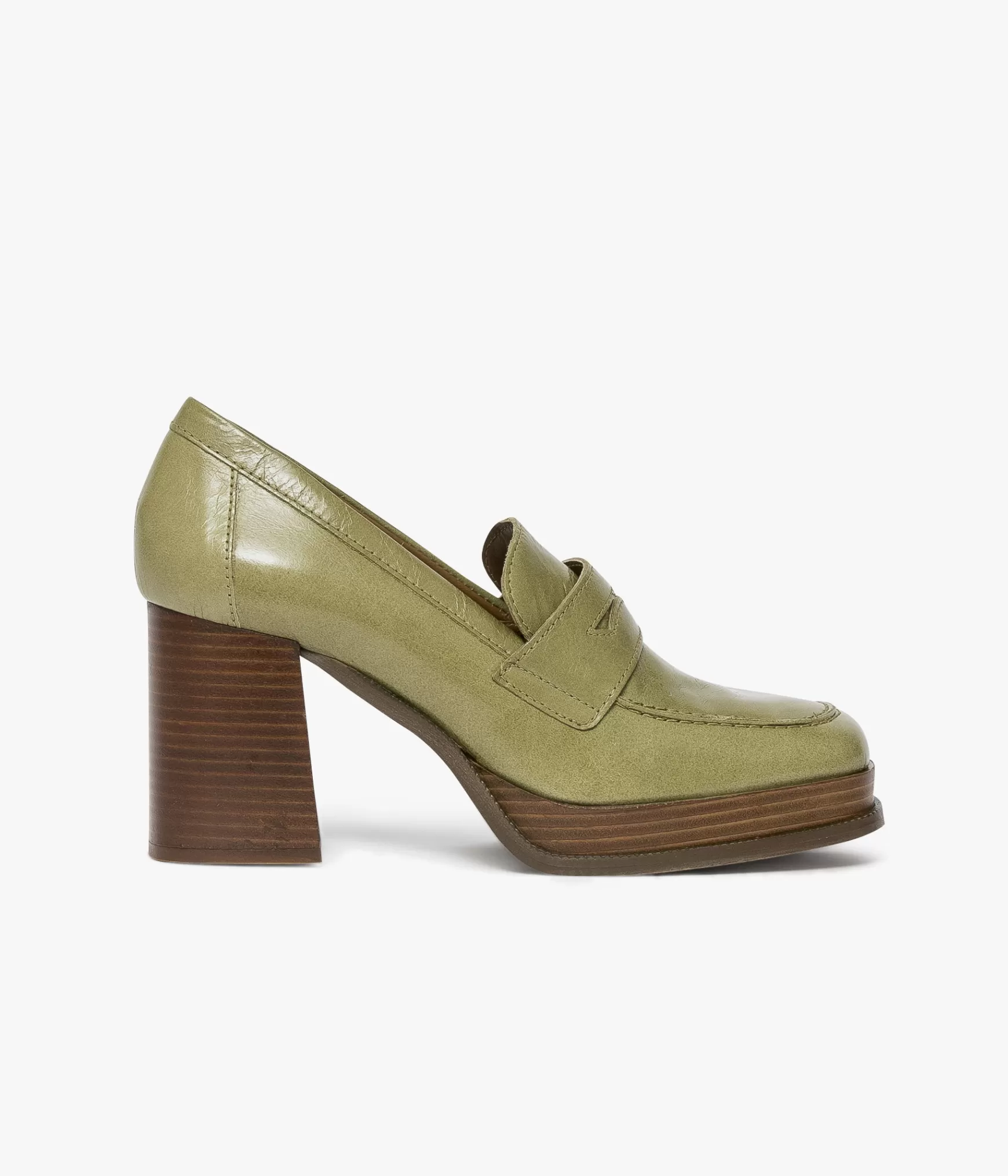 Mocassins | Escarpins>Bocage ESCARPIN MAHAUT PISTACHE Vert