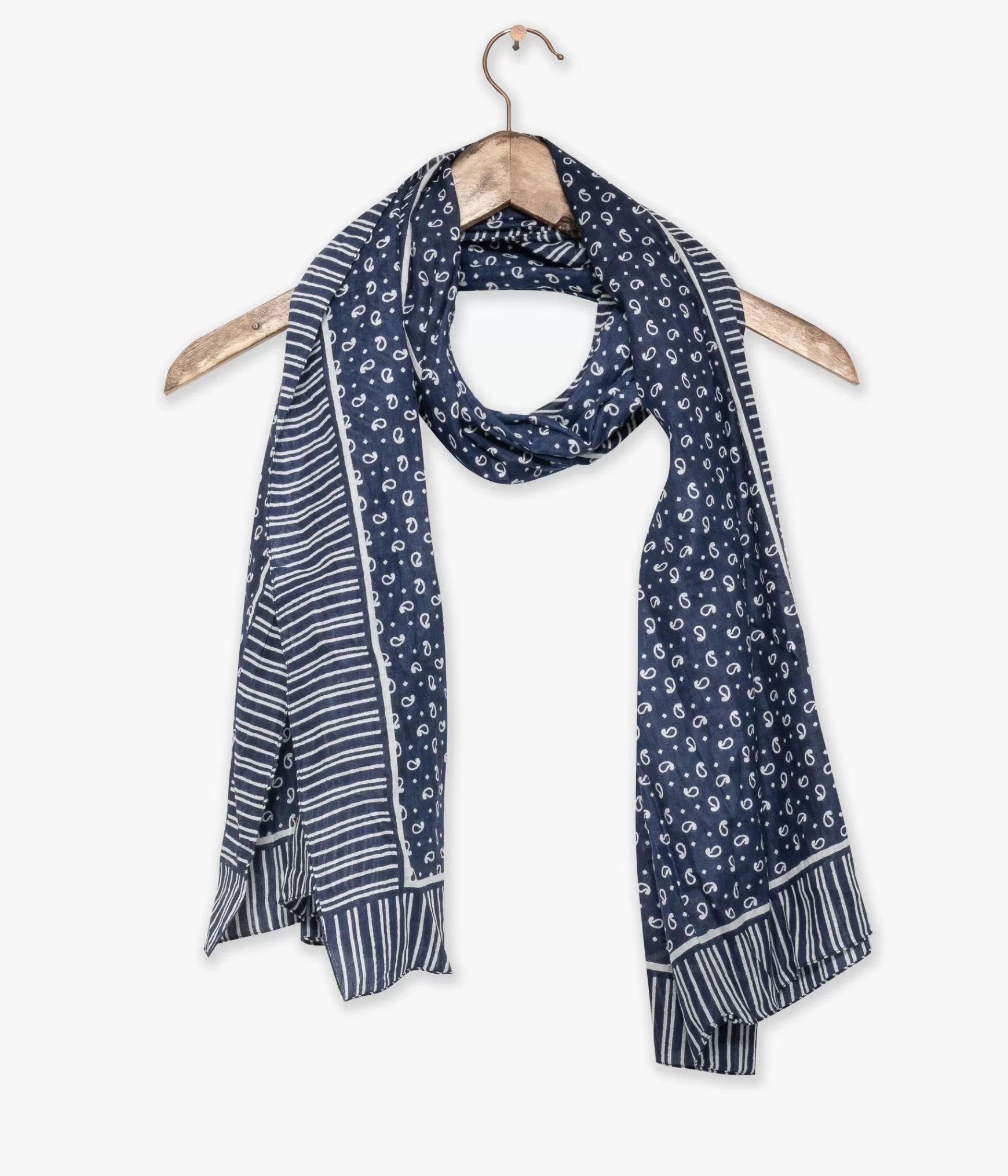 Foulards>Bocage FOULARD CEDRIC MARINE Bleu