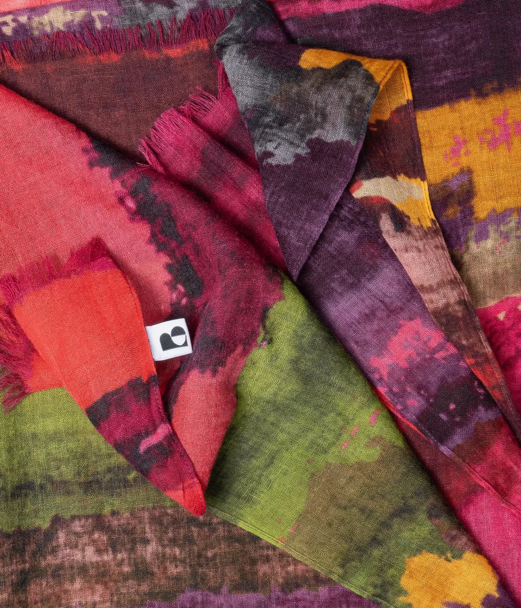 Foulards & Écharpes>Bocage FOULARD TERRI MULTICOLORE Rose