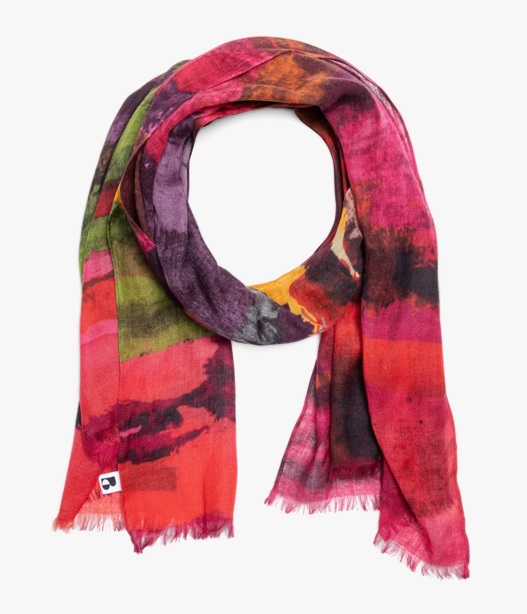 Foulards & Écharpes>Bocage FOULARD TERRI MULTICOLORE Rose