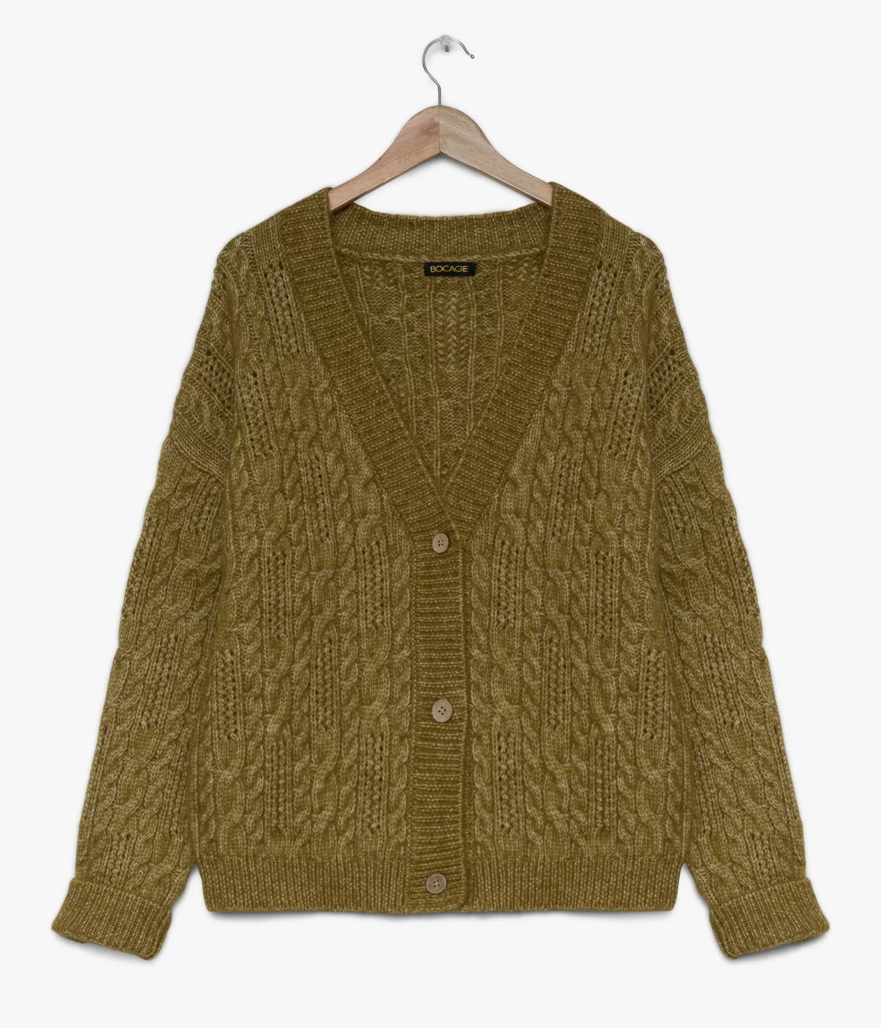 Vêtements>Bocage GILET HAWENA Vert