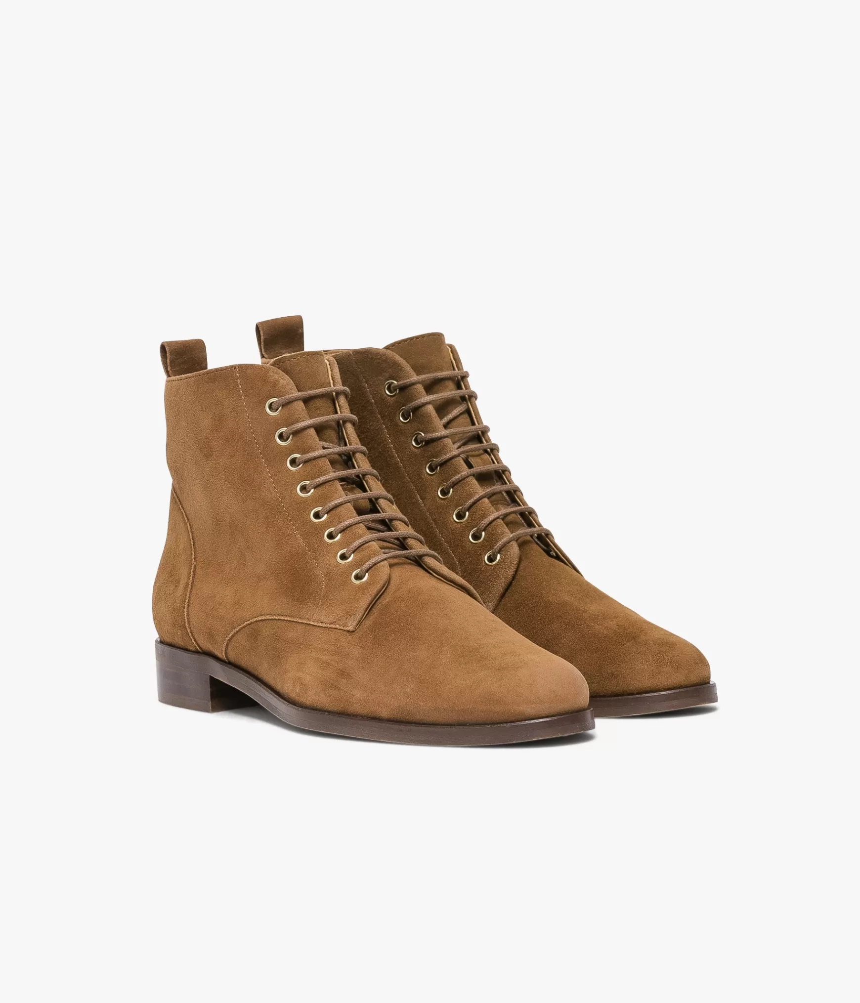 Boots & Bottines>Bocage LOW-BOOTS KAMINARA COGNAC Marron