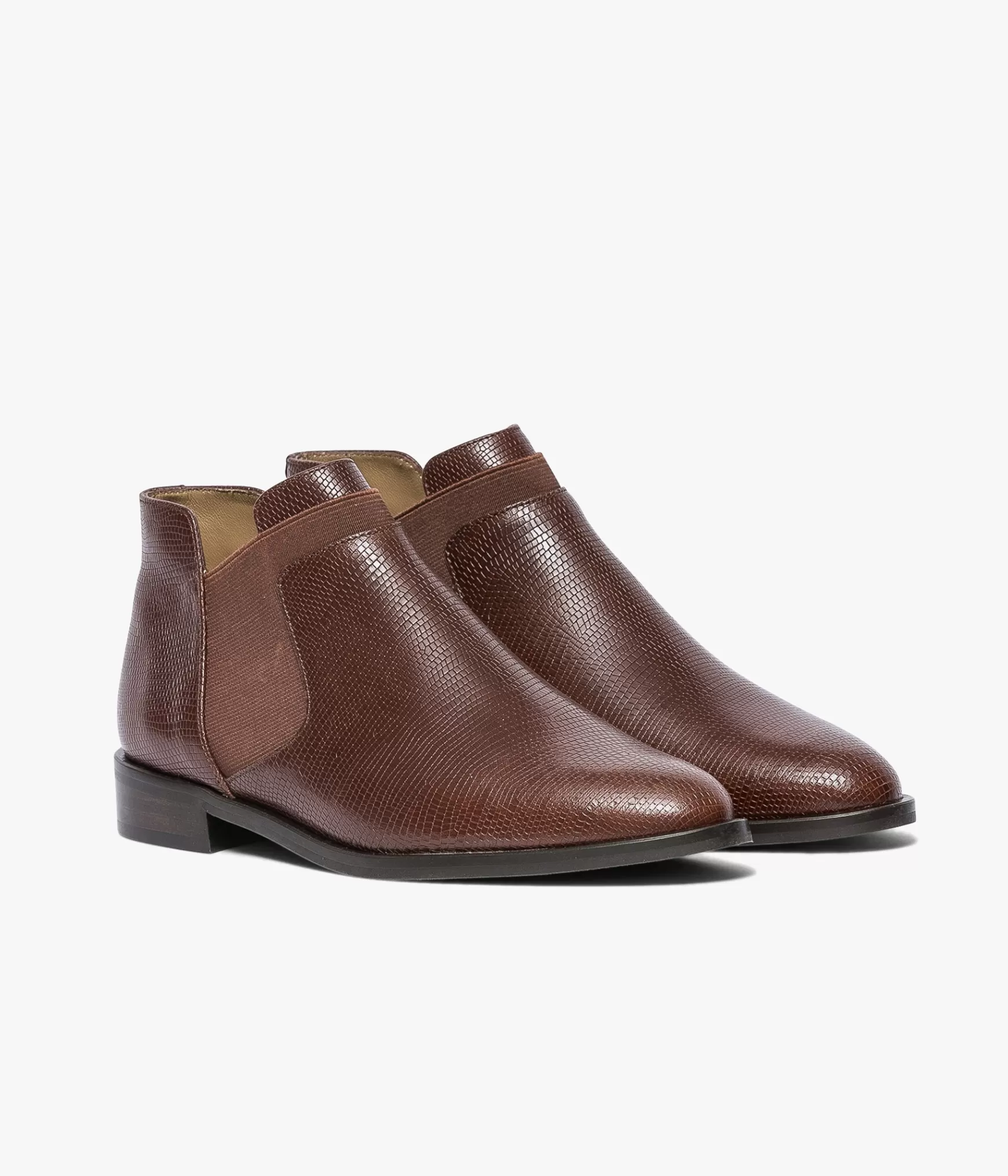 Boots & Bottines>Bocage LOW-BOOTS KARLINA Marron