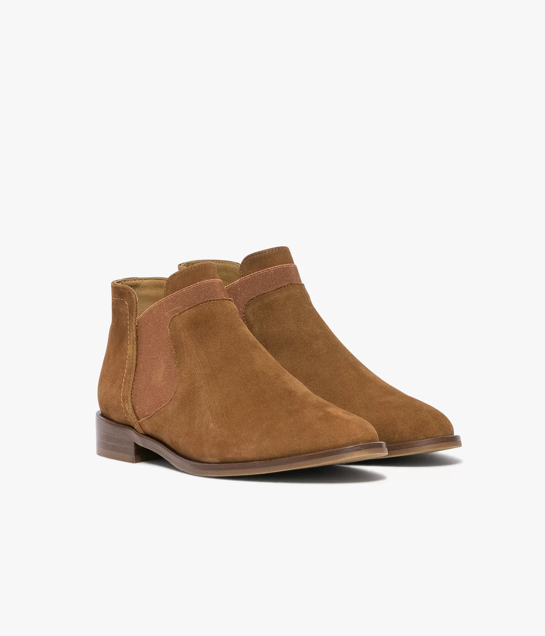 Boots & Bottines>Bocage LOW-BOOTS KARLINA COGNAC Marron