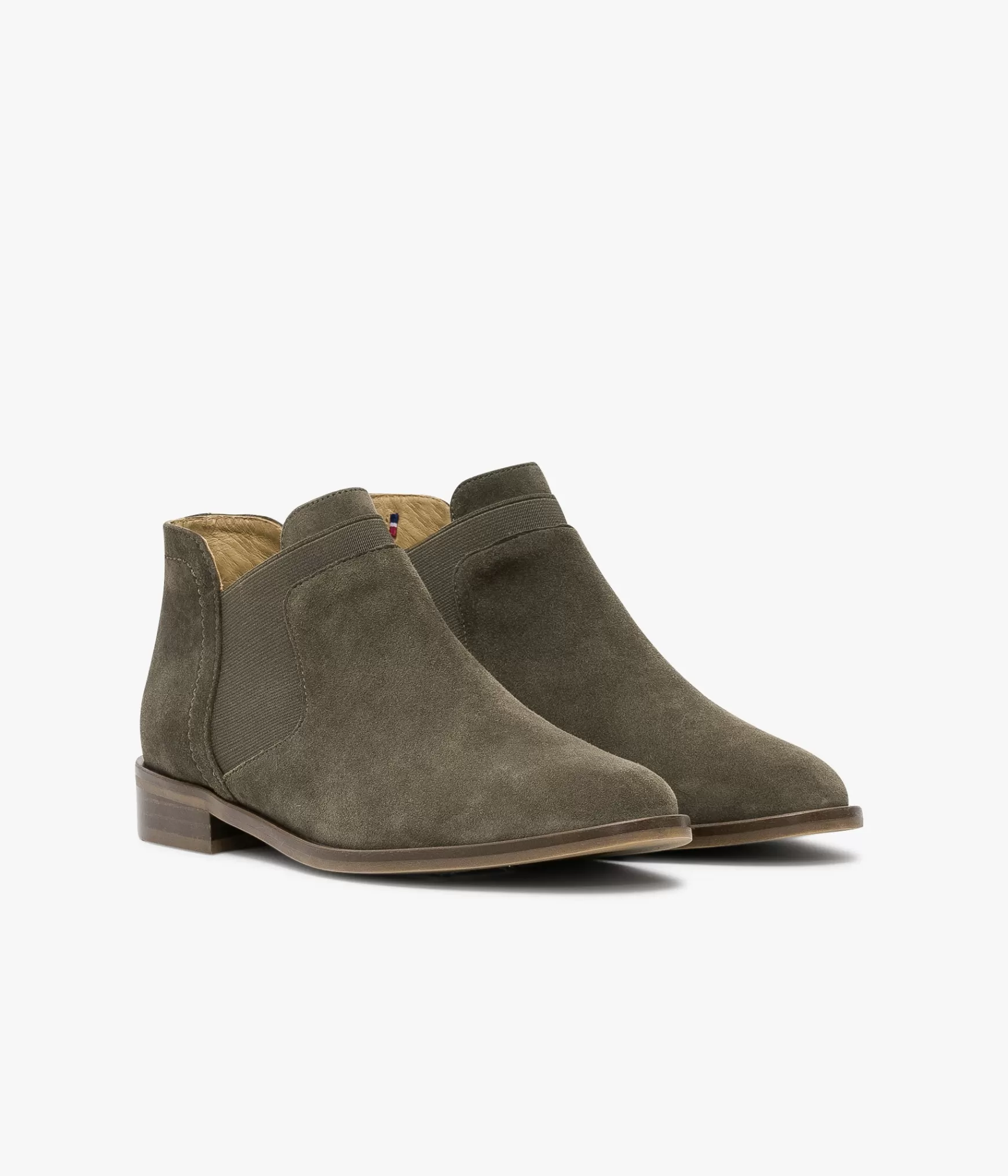 Boots & Bottines>Bocage LOW-BOOTS KARLINA KAKI Vert