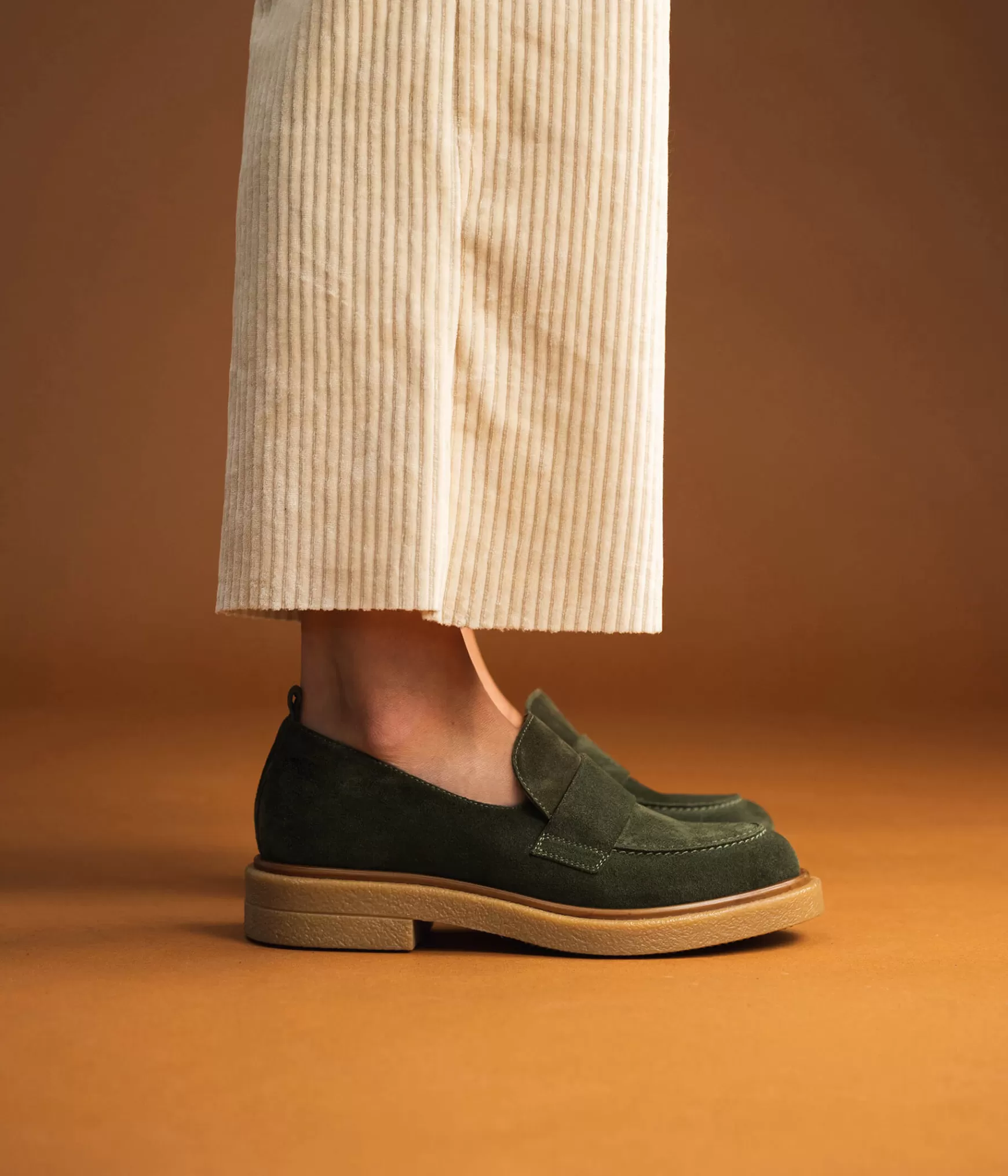 Mocassins>Bocage MOCASSIN ALIENOR Vert