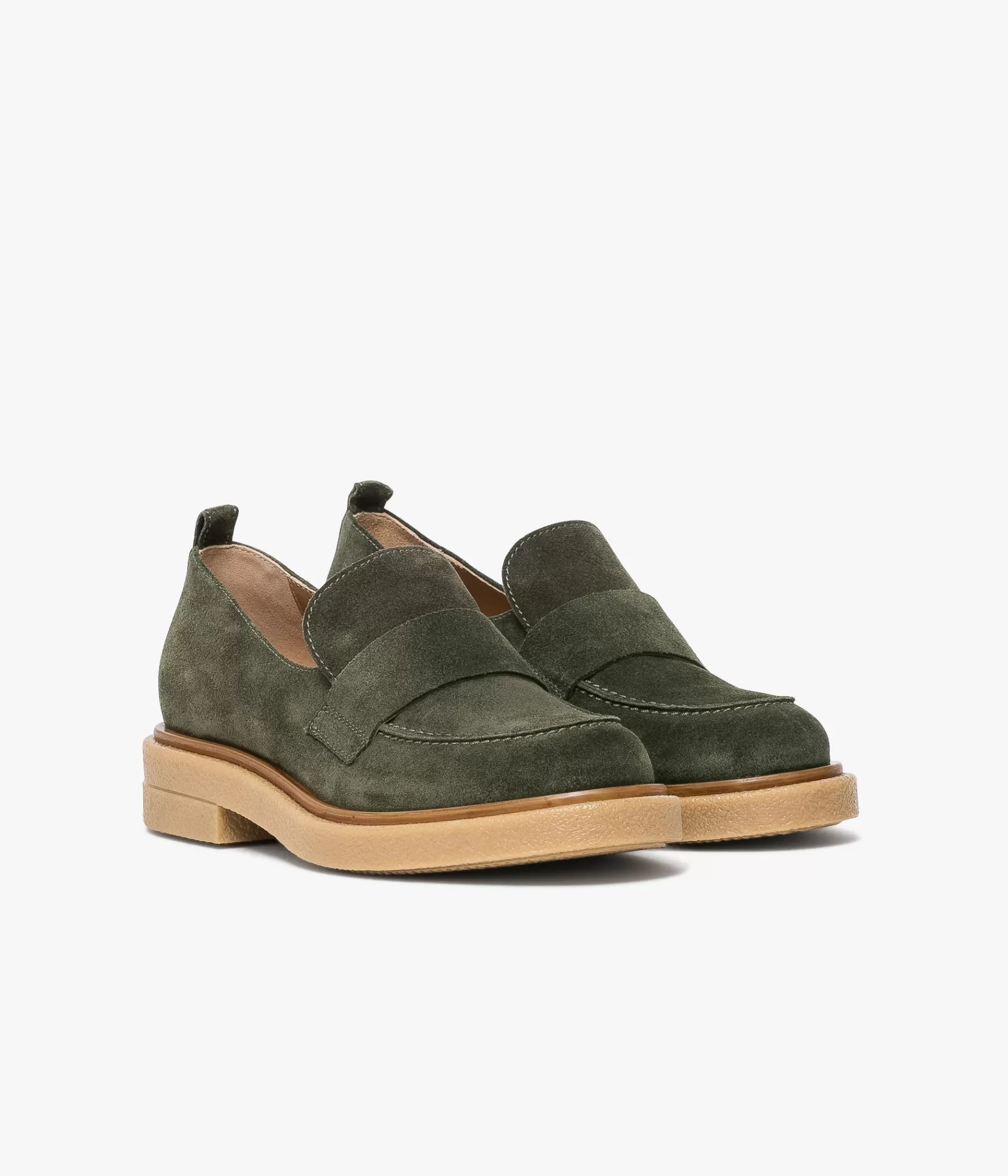 Mocassins>Bocage MOCASSIN ALIENOR Vert