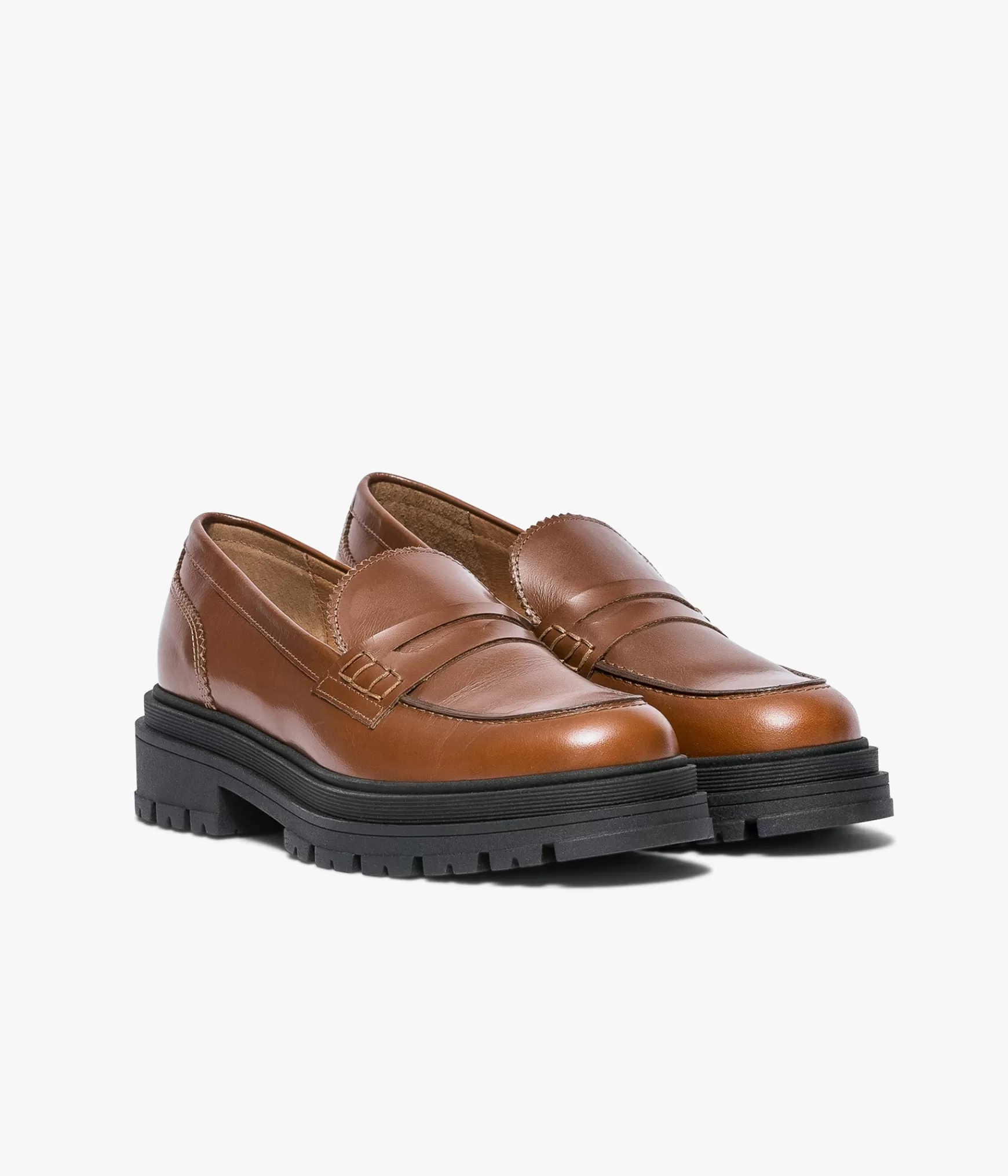 Mocassins>Bocage MOCASSIN ALINARO COGNAC Marron