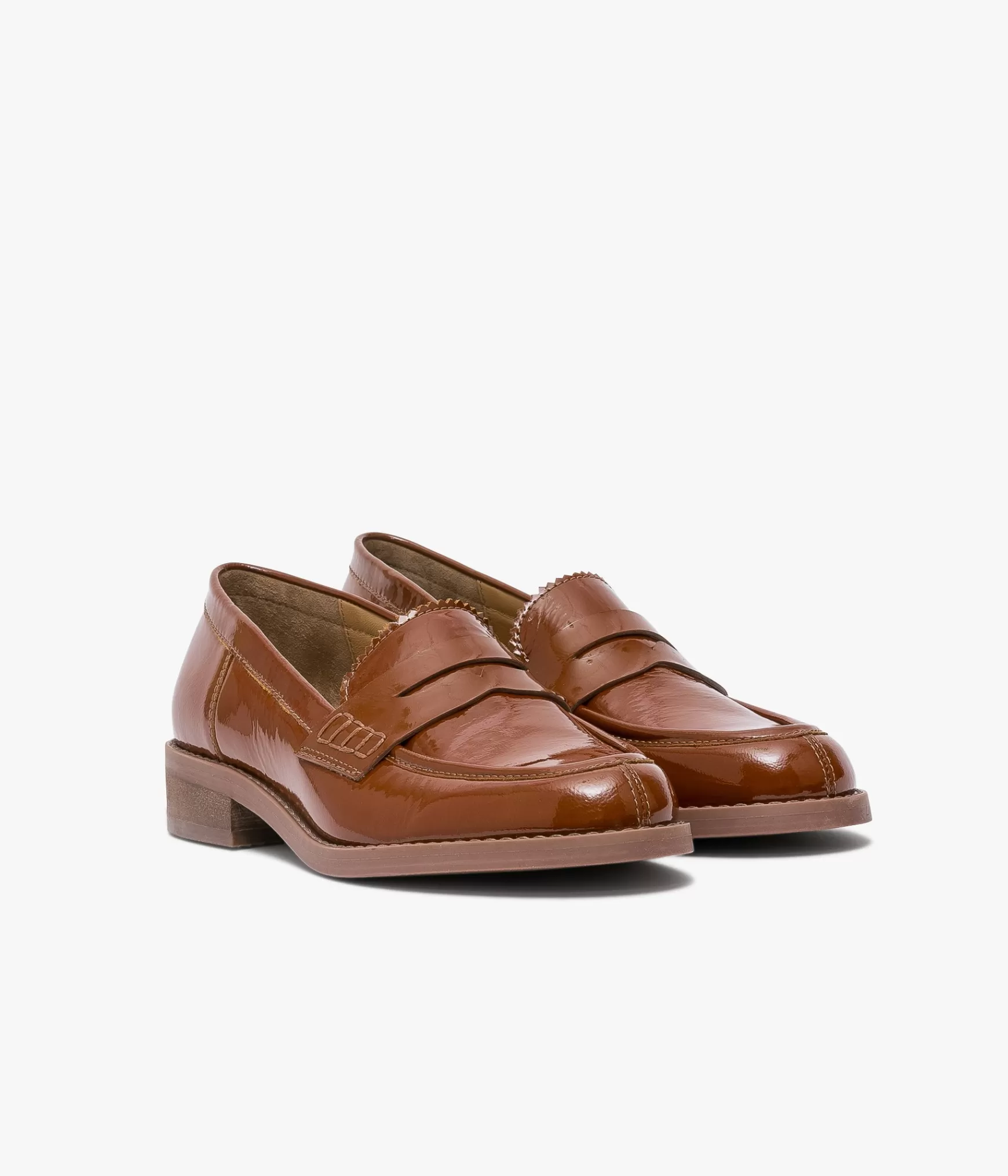Mocassins>Bocage MOCASSIN ALYCIA COGNAC Marron