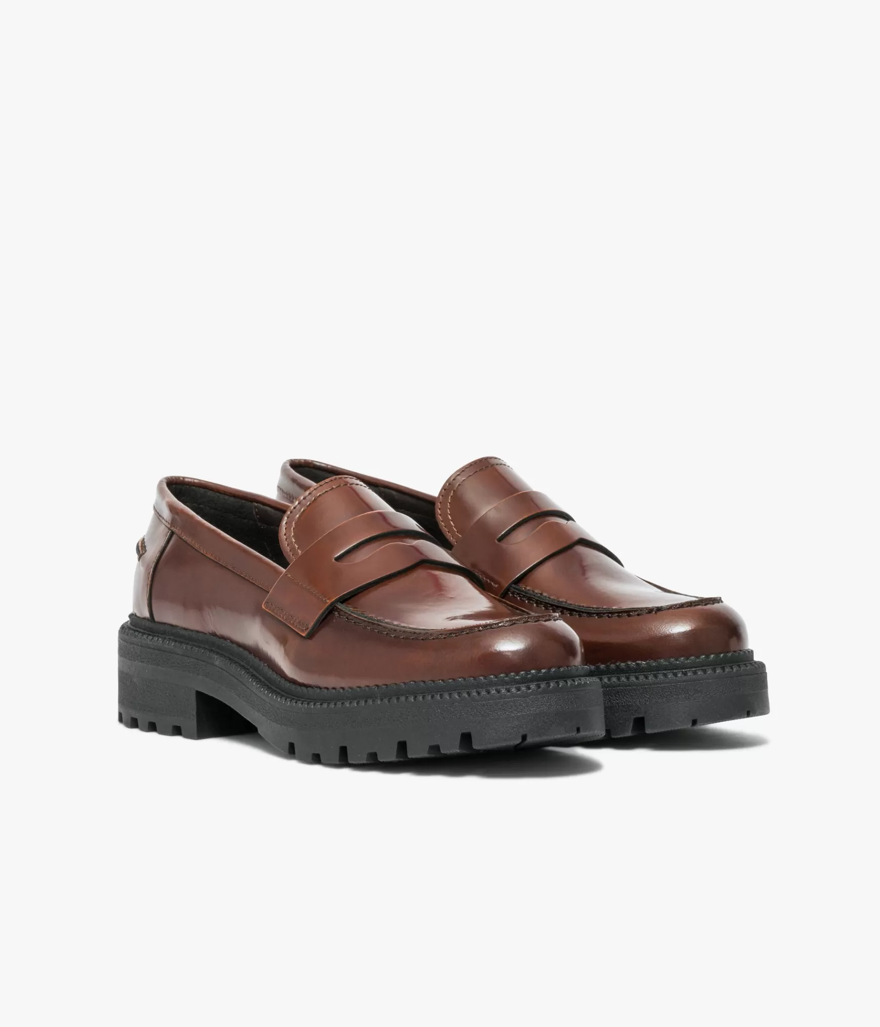 Mocassins>Bocage MOCASSIN AMALIA COGNAC Marron