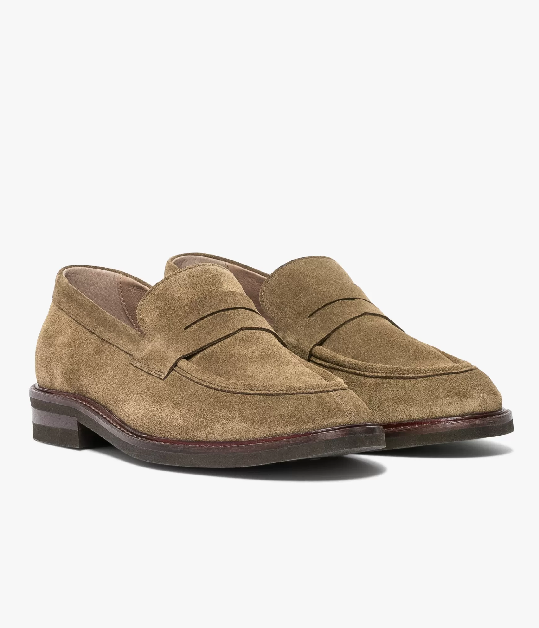 Mocassins | Chaussures De Ville>Bocage MOCASSIN AMBROISE TABAC Gris