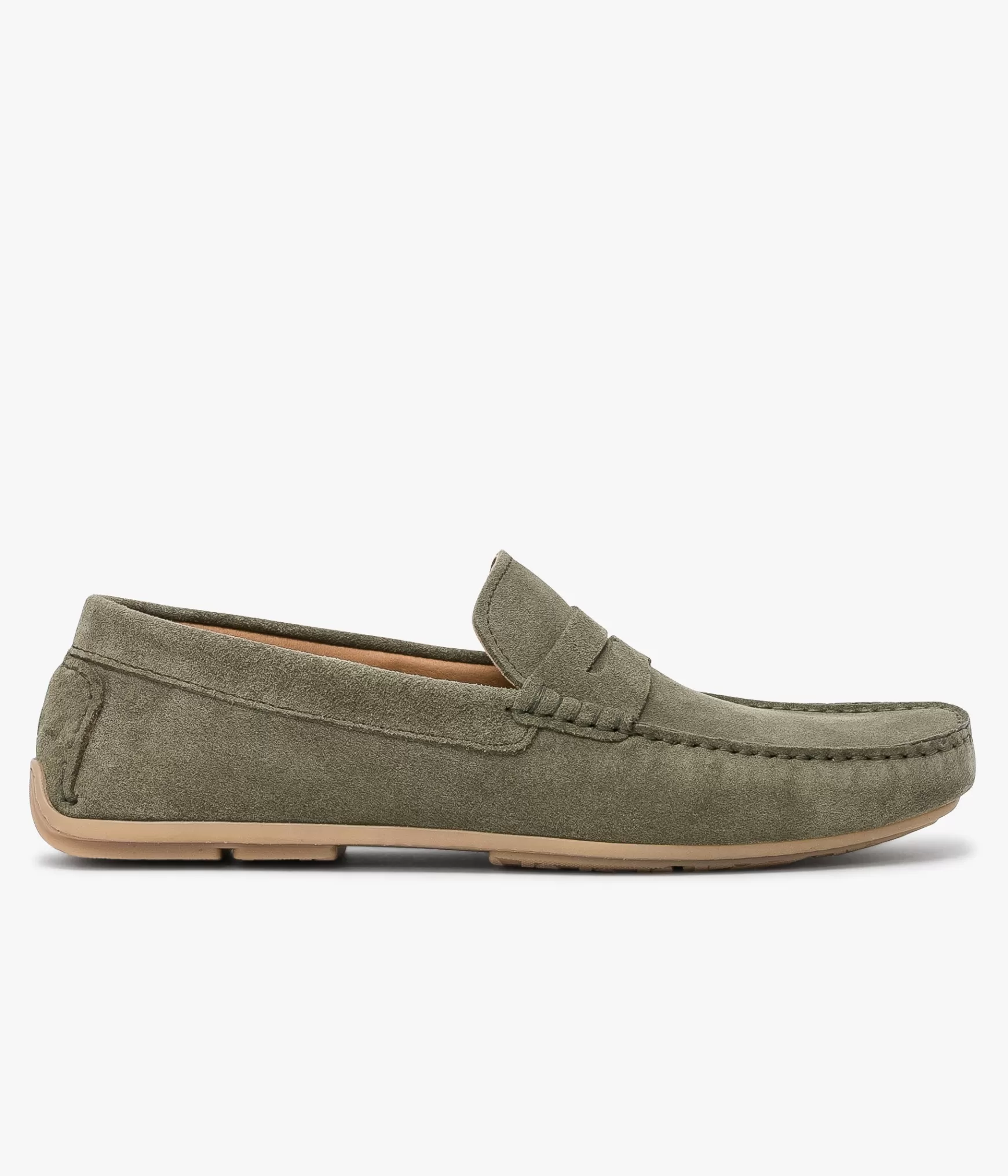 Mocassins>Bocage MOCASSIN ARISTIDE SAUGE Vert