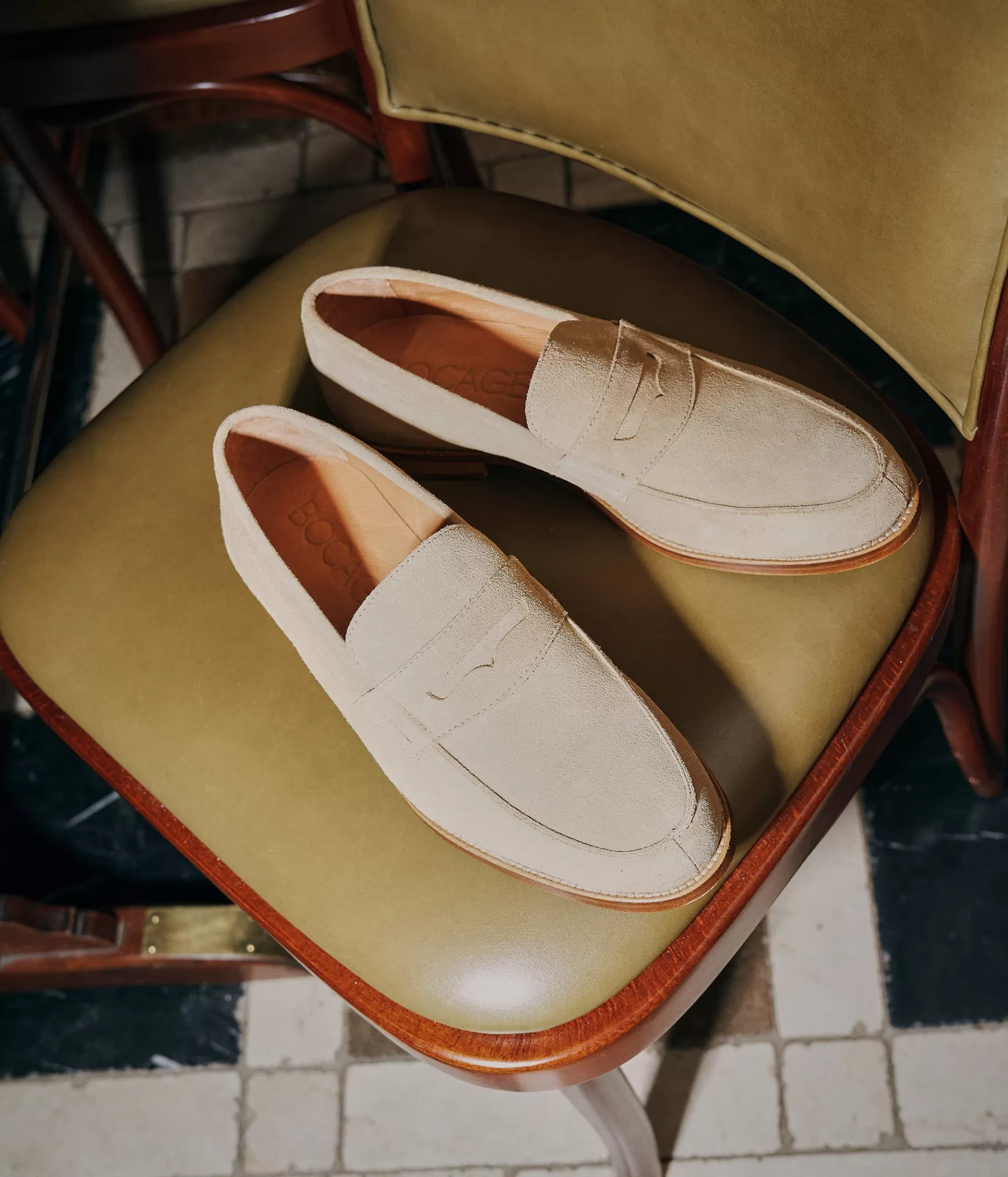 Mocassins | Chaussures De Ville>Bocage MOCASSIN JEAN Beige