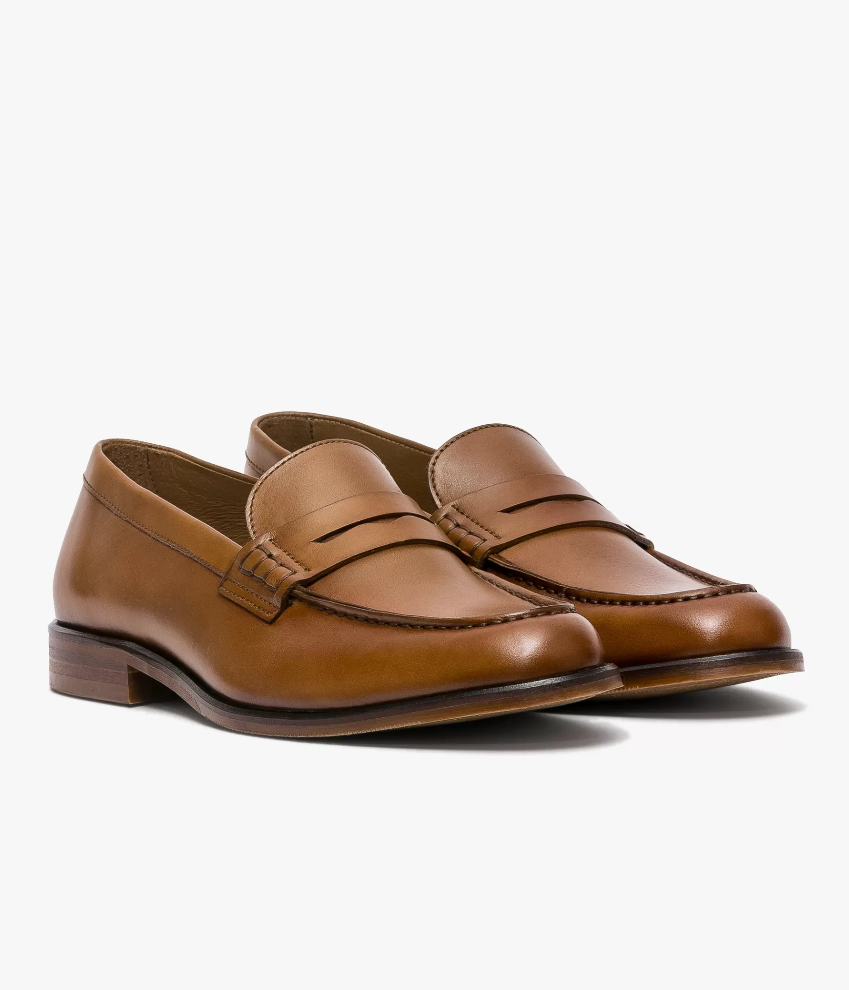 Mocassins | Chaussures De Ville>Bocage MOCASSIN LENNOX COGNAC Marron