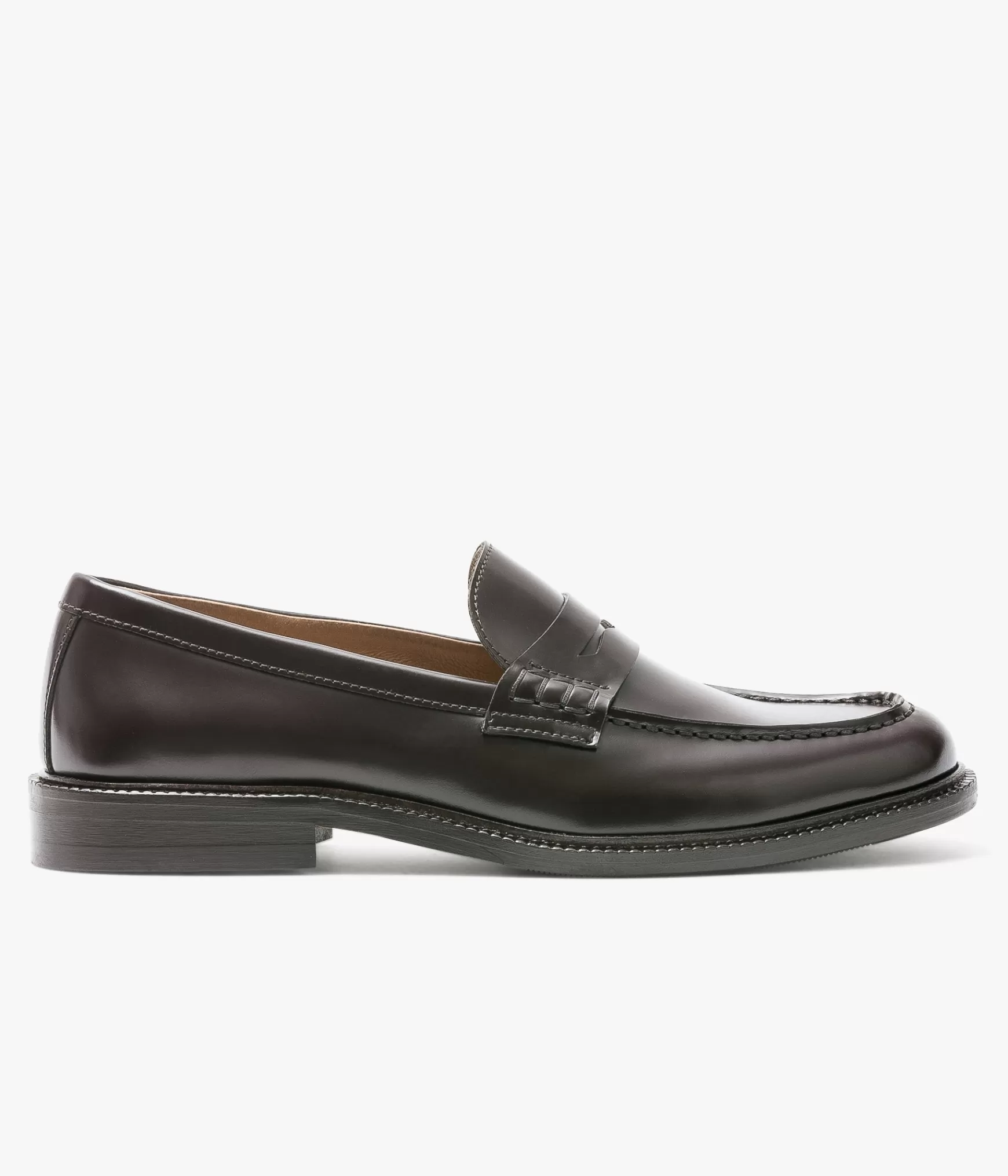 Mocassins | Chaussures De Ville>Bocage MOCASSIN LOUIS BORDEAUX Rouge