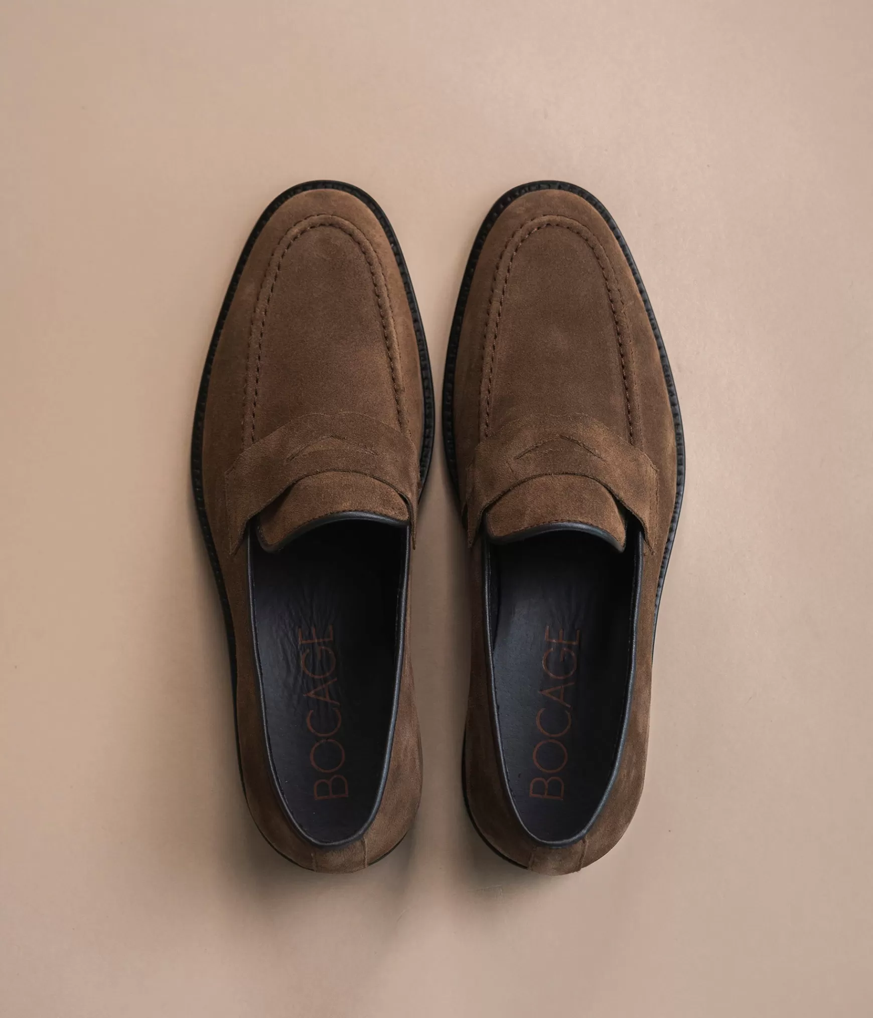Mocassins | Chaussures De Ville>Bocage MOCASSIN RENATO FAUVE Beige