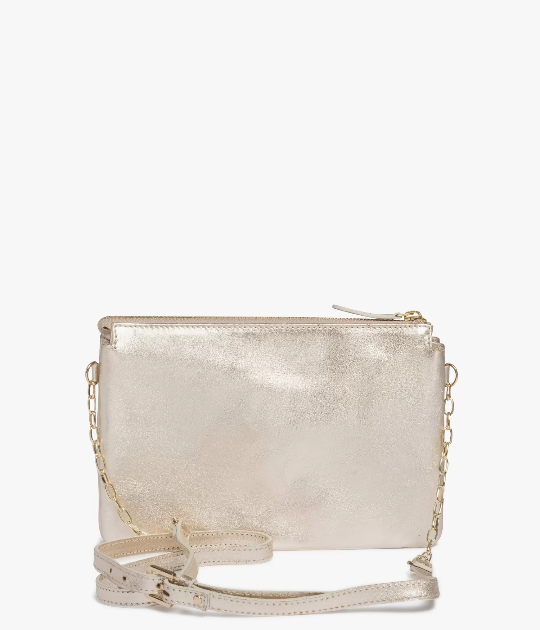 Sacs À Bandoulière>Bocage POCHETTE AIMER PLATINE Or