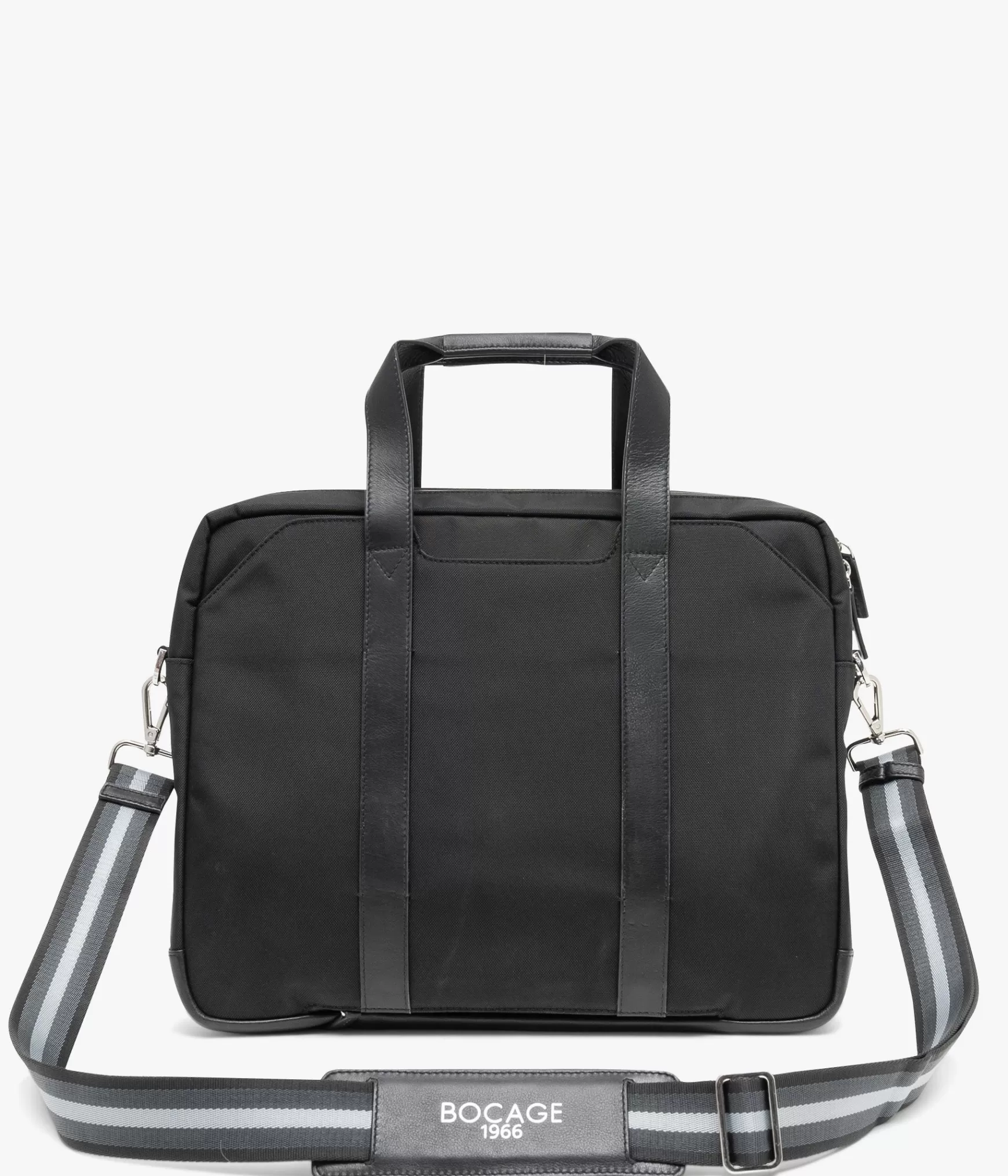 Sacs Et Bagagerie>Bocage POCHETTE ORDINATEUR ROMAIN Noir