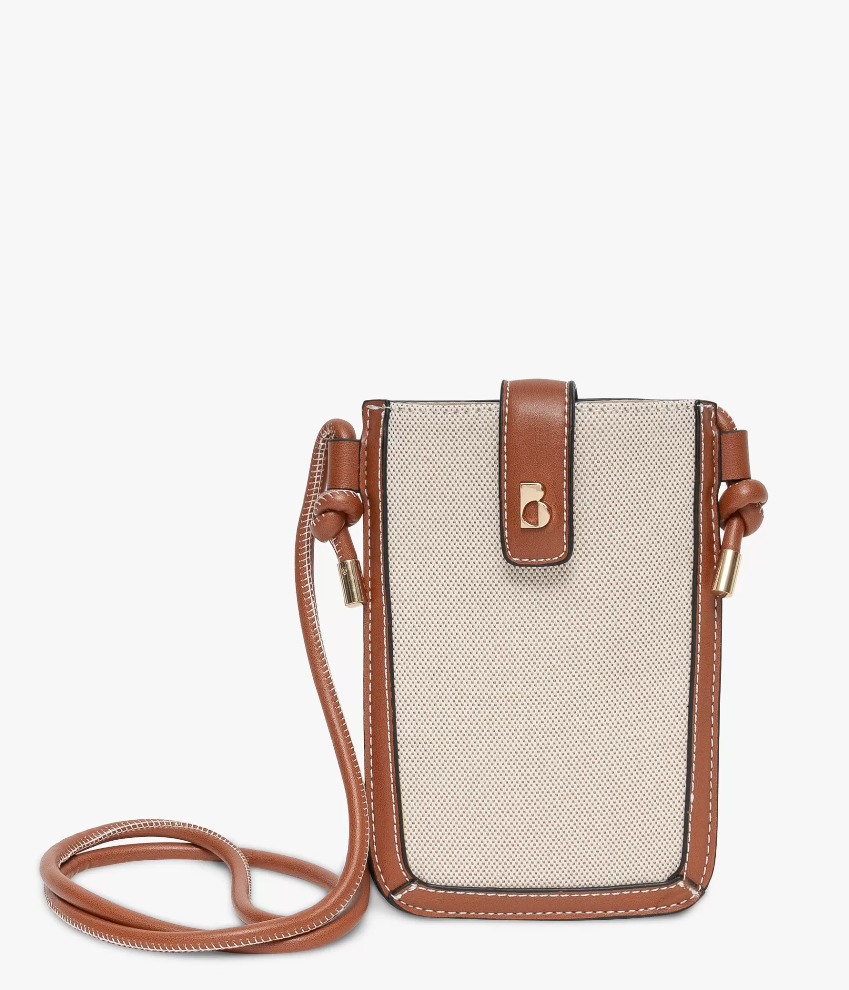Pochettes>Bocage POCHETTE TELEPHONE EMELINE COGNAC Multicolore